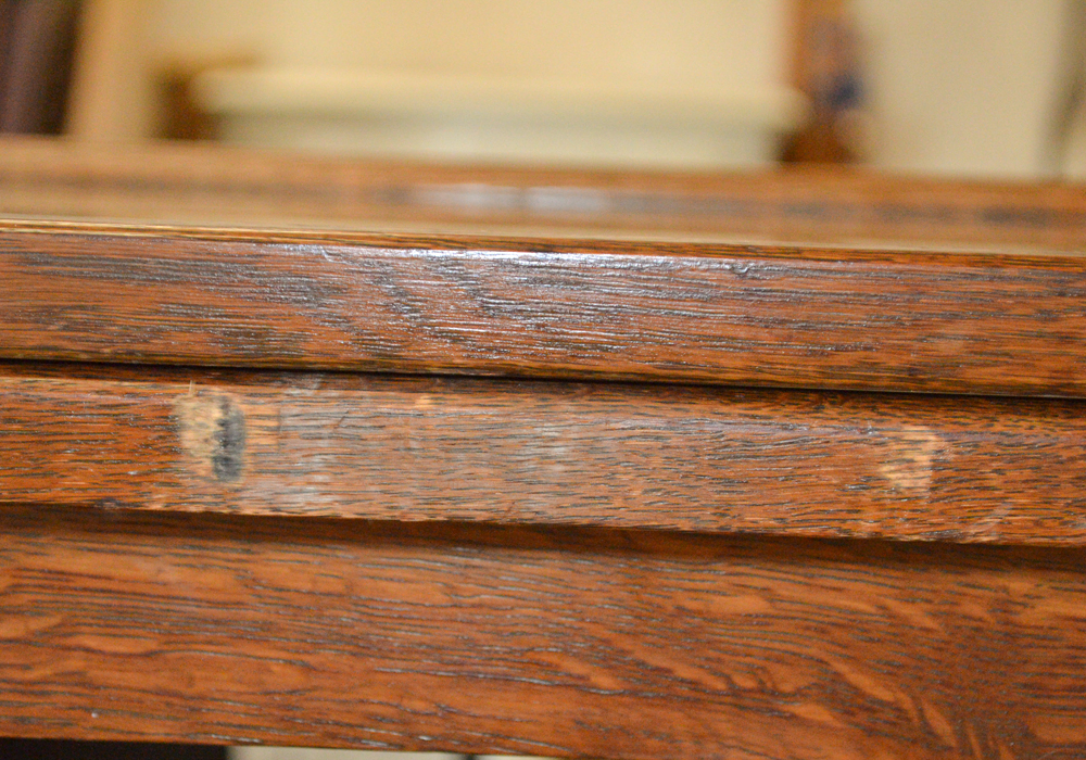 Oak Drink Cart With Removable Serving Tray