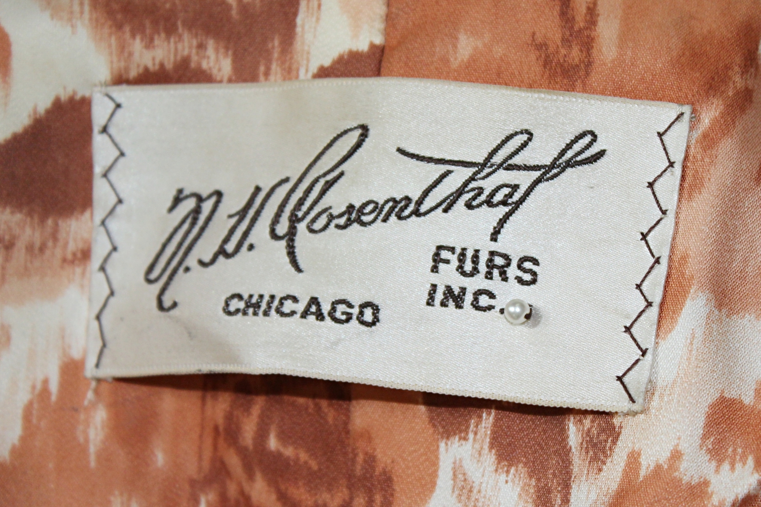 N.H. Rosenthal Mink Fur Coat