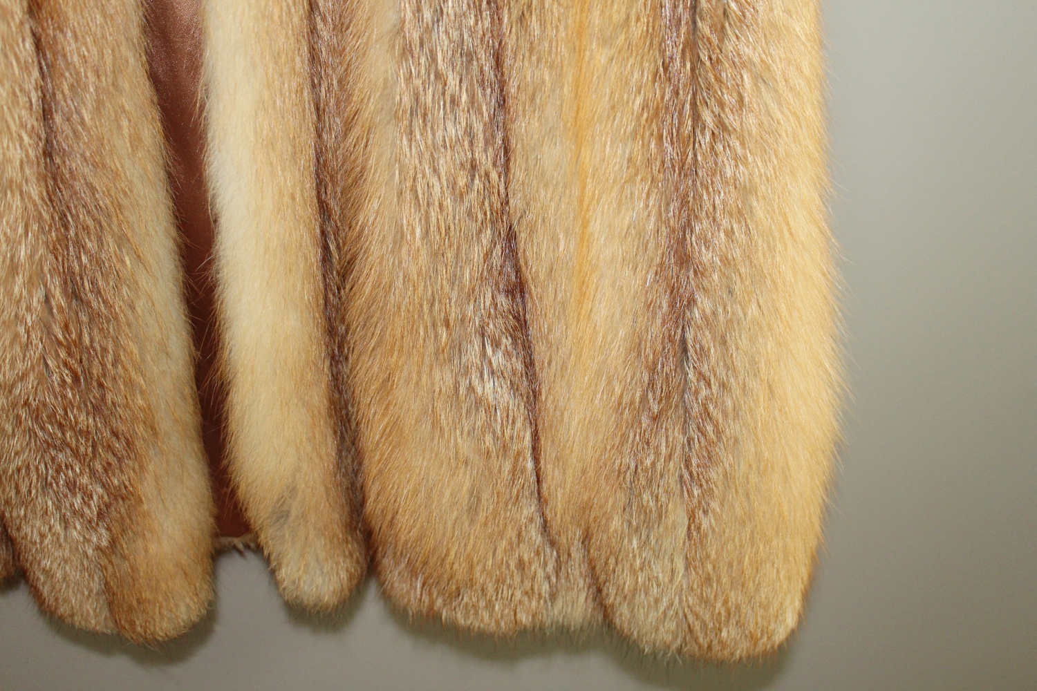 Stanley Rich Red Fox Fur Coat