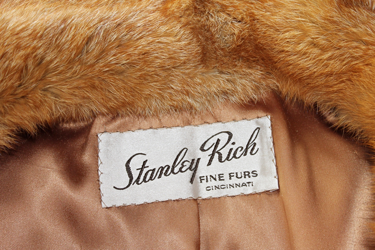 Stanley Rich Red Fox Fur Coat