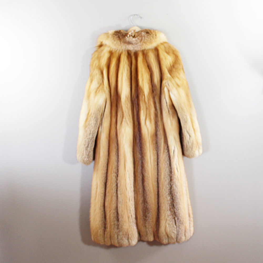 Stanley Rich Red Fox Fur Coat