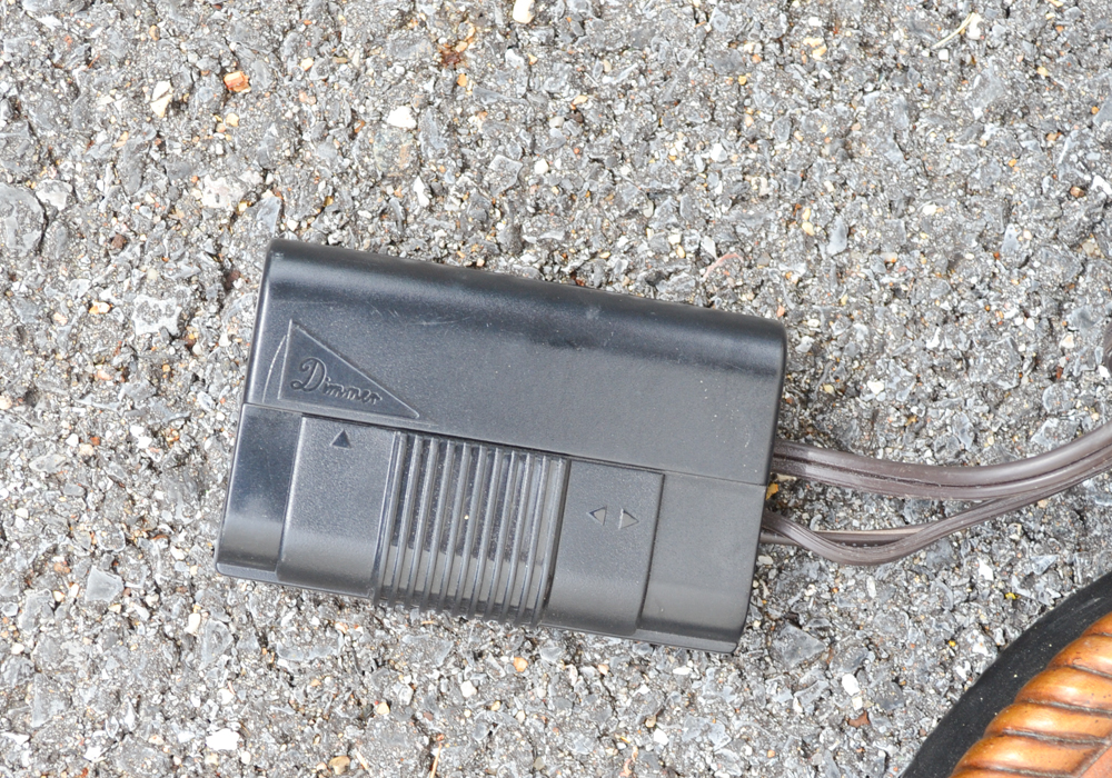 Bronze Tone Torchiere Floor Lamp