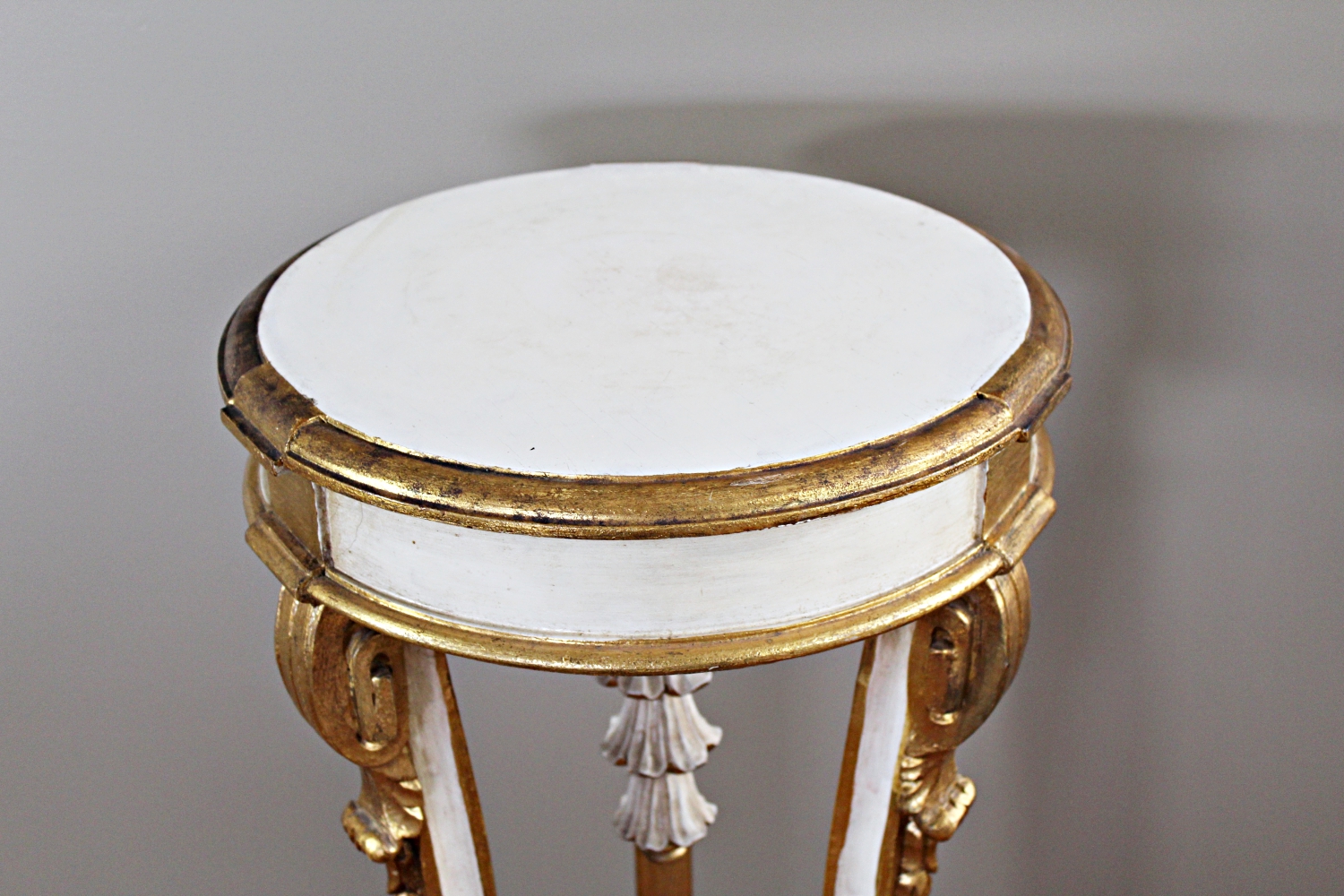 French Style Gilt Plant Stand by Grow and Cuttle, Inc.