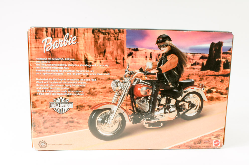 Mattel Barbie® Harley-Davidson Toy Motorcycle in Original Box