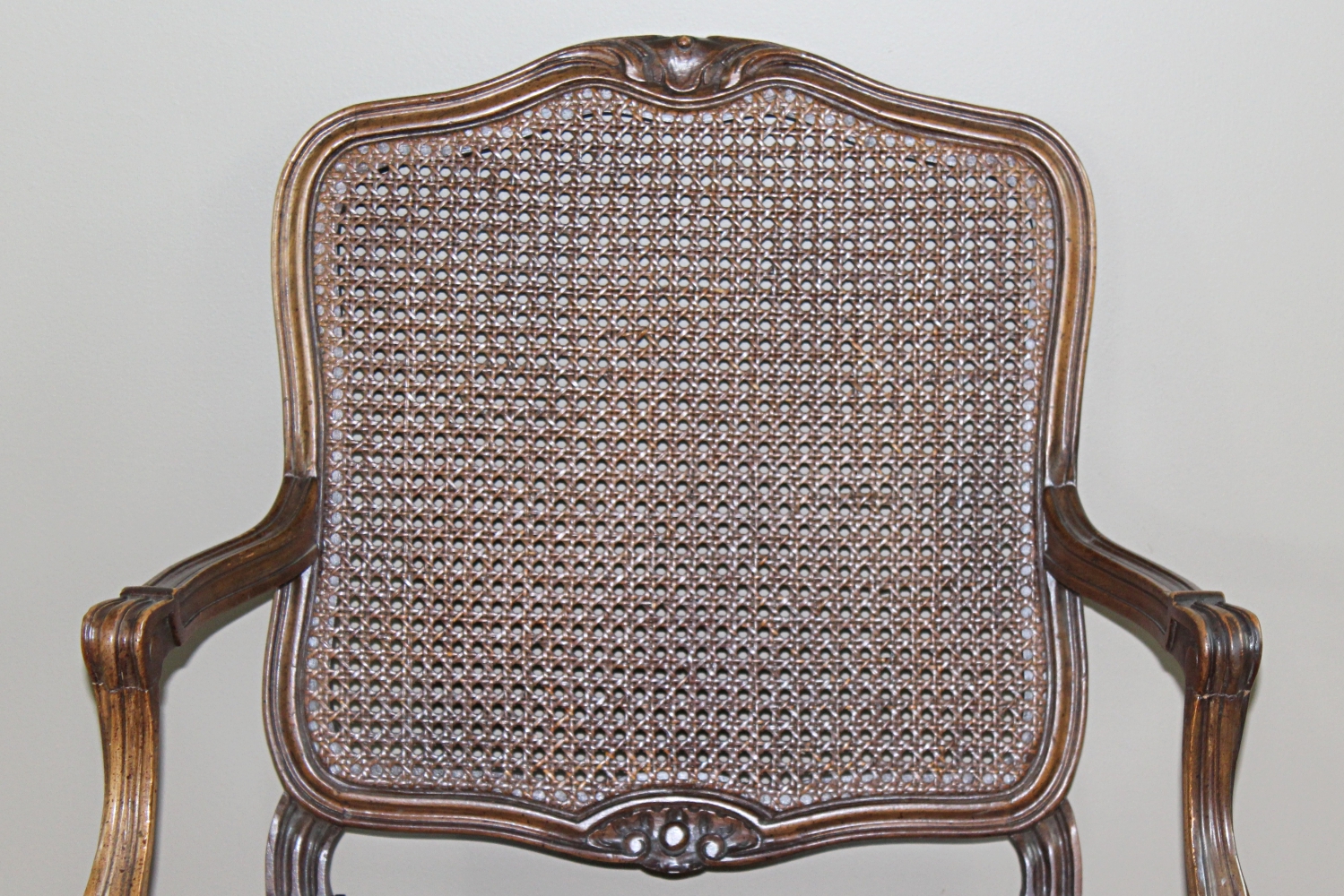 Louis XV Style Cane Armchair