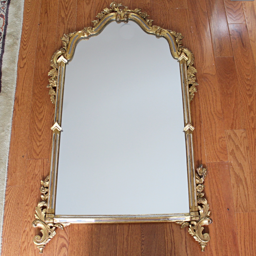Vintage Italian Gilded Mirror