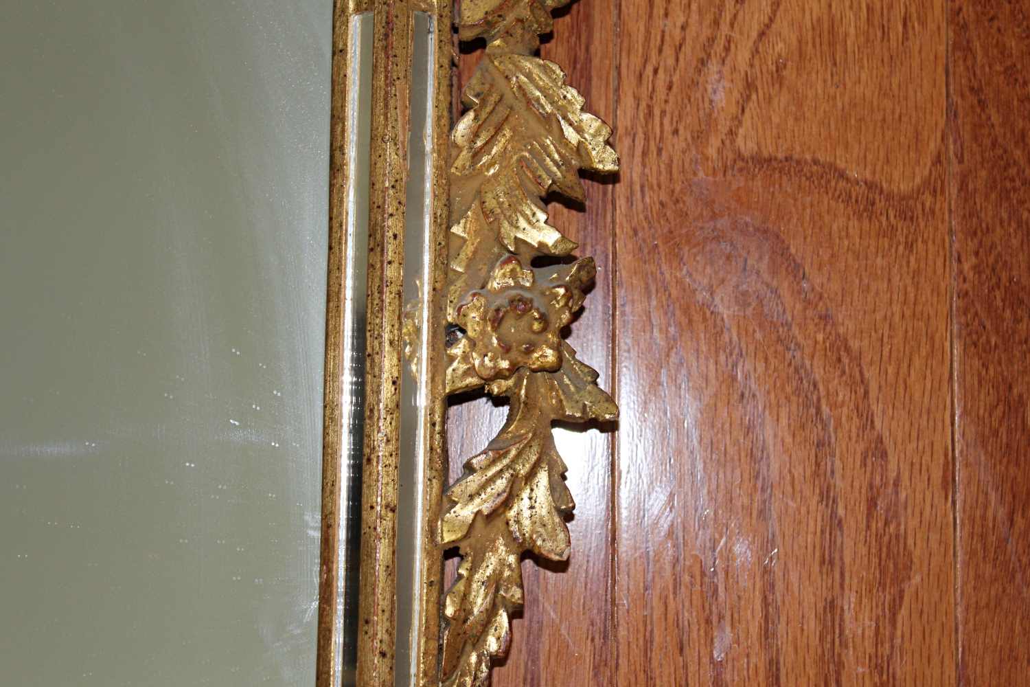 Vintage Italian Gilded Mirror