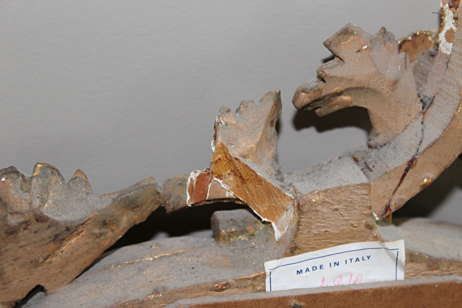 Vintage Italian Gilded Mirror