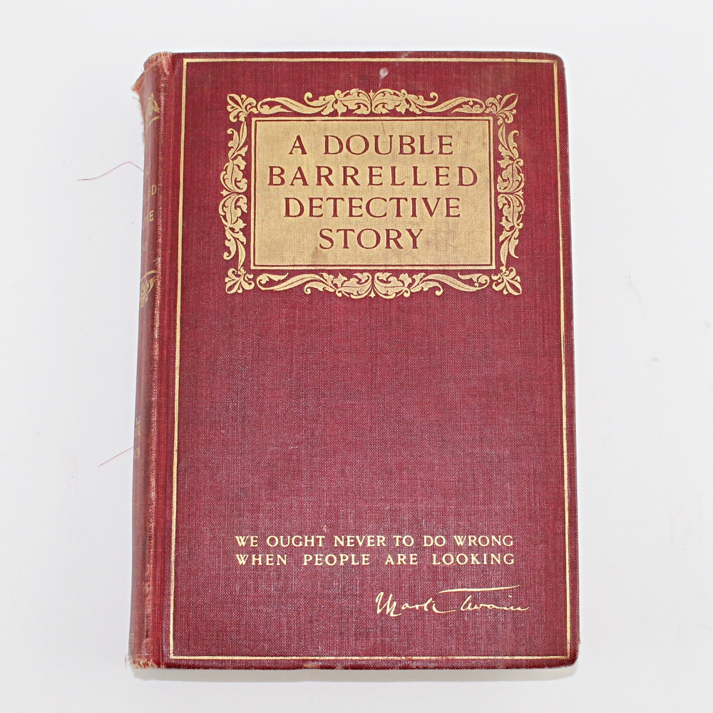 "A Double Barrelled Detective Story" by Mark Twain