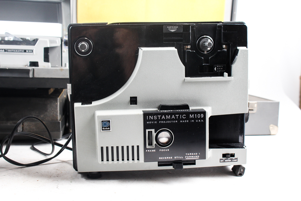 Vintage Kodak Instamatic Projectors with Kodak Ektagraphic Visualmaker Model 2
