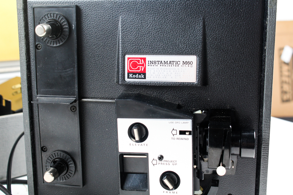 Vintage Kodak Instamatic Projectors with Kodak Ektagraphic Visualmaker Model 2