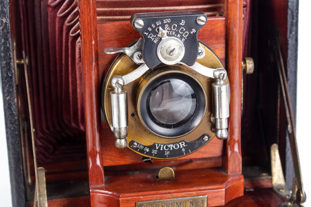 Antique Pony Premo No. 4 Folding Bellows Camera