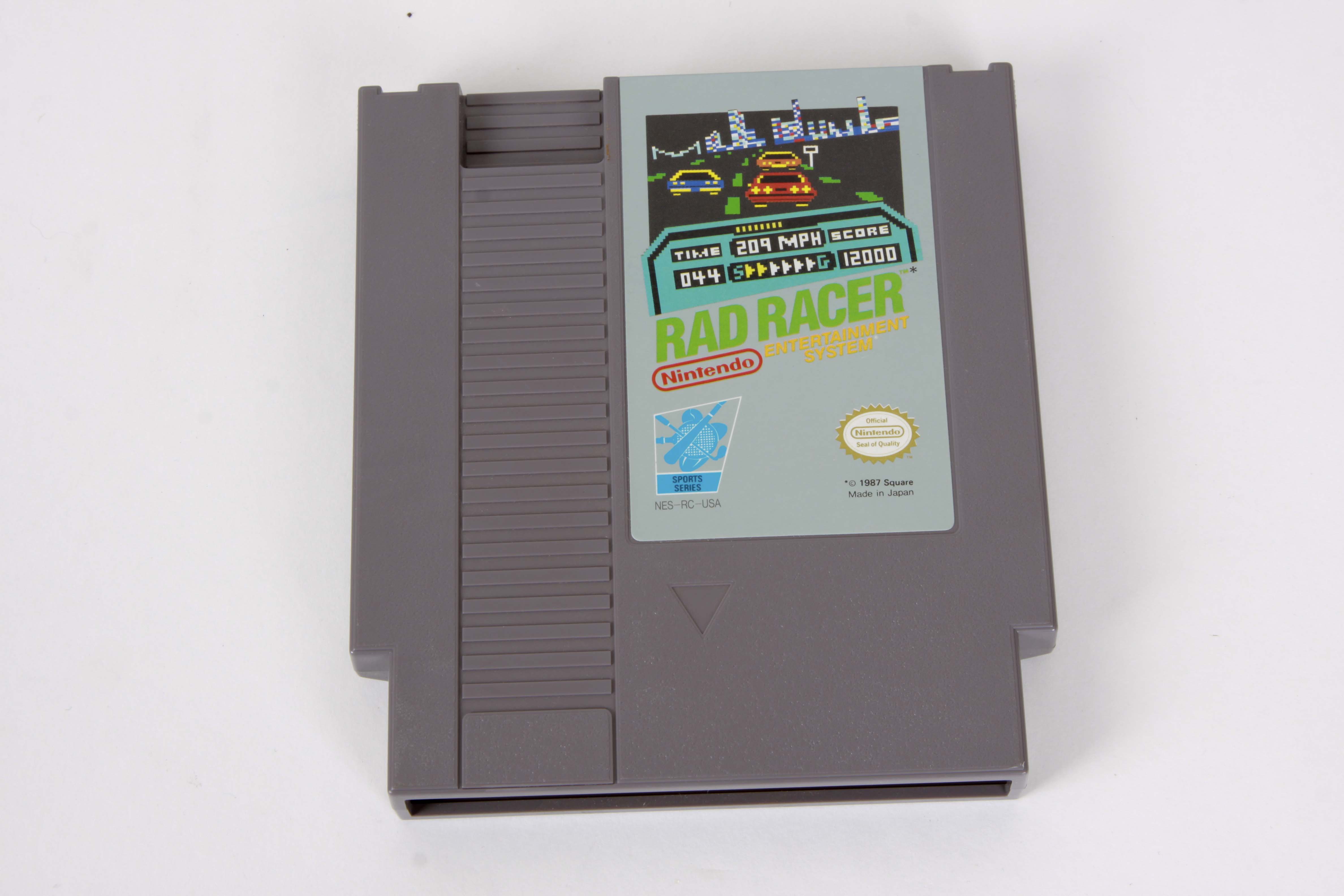 Vintage Nintendo NES System with Controllers and Games