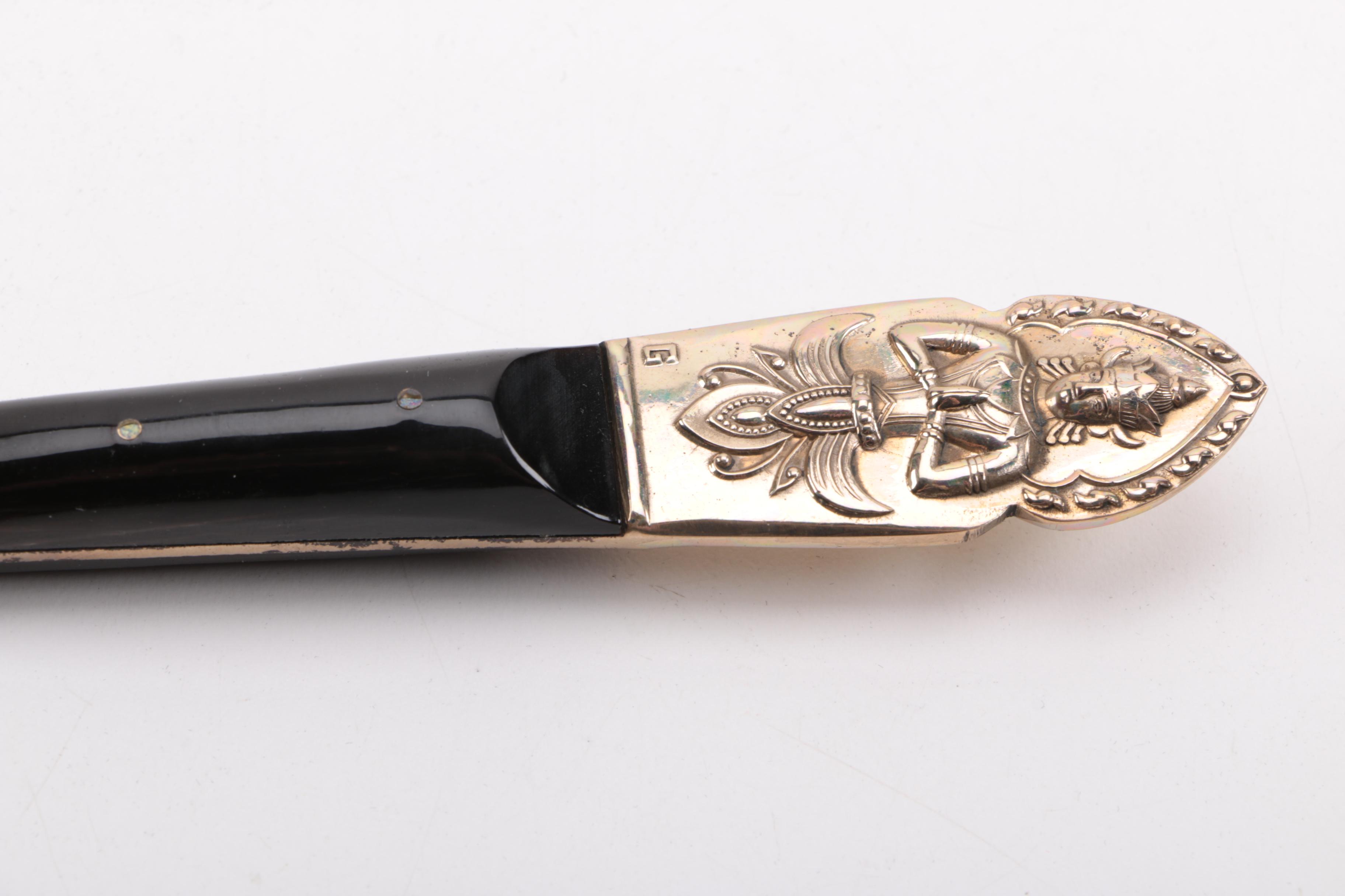 Assortment of Gold-Tone Serving Utensils