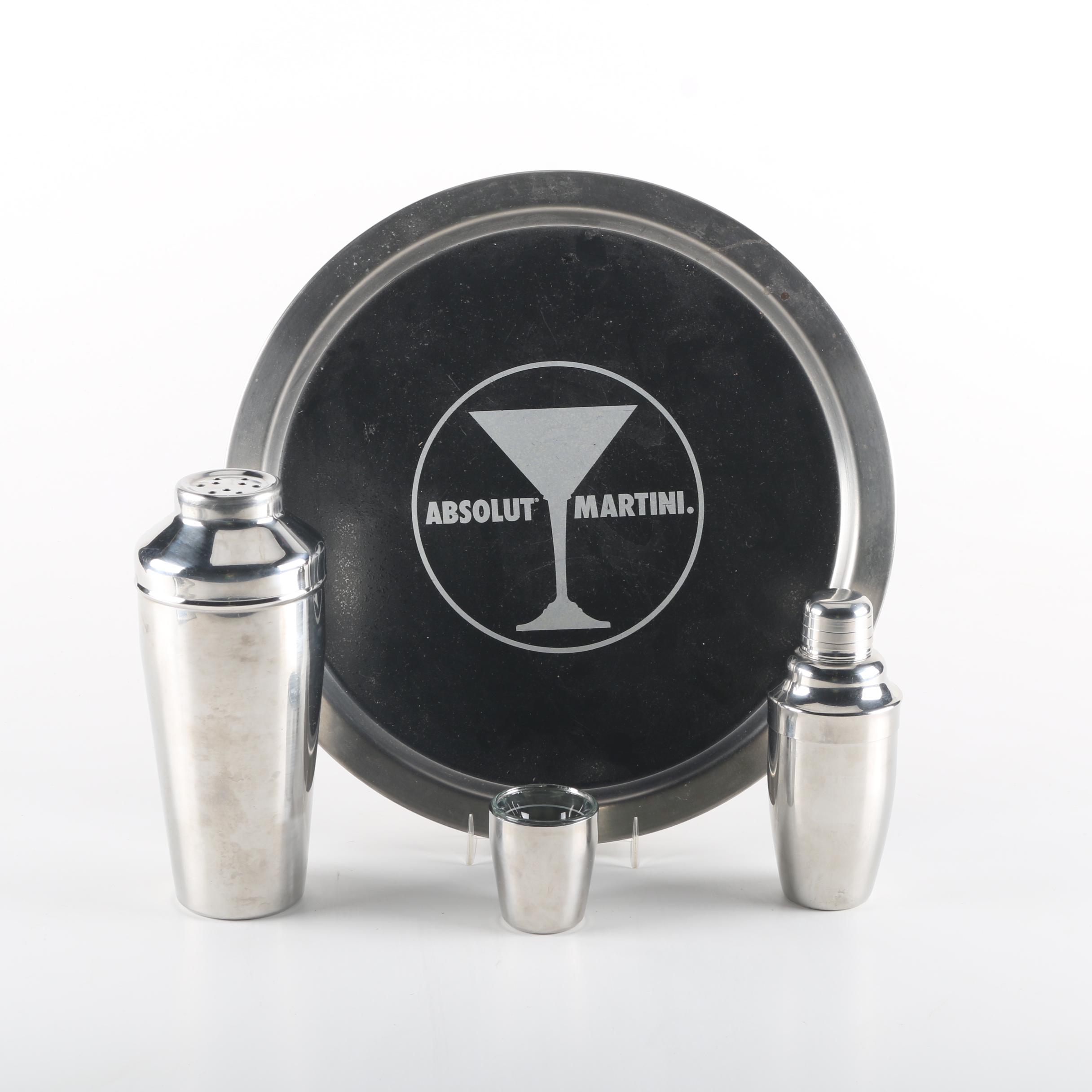 Stainless Steel Bar Set