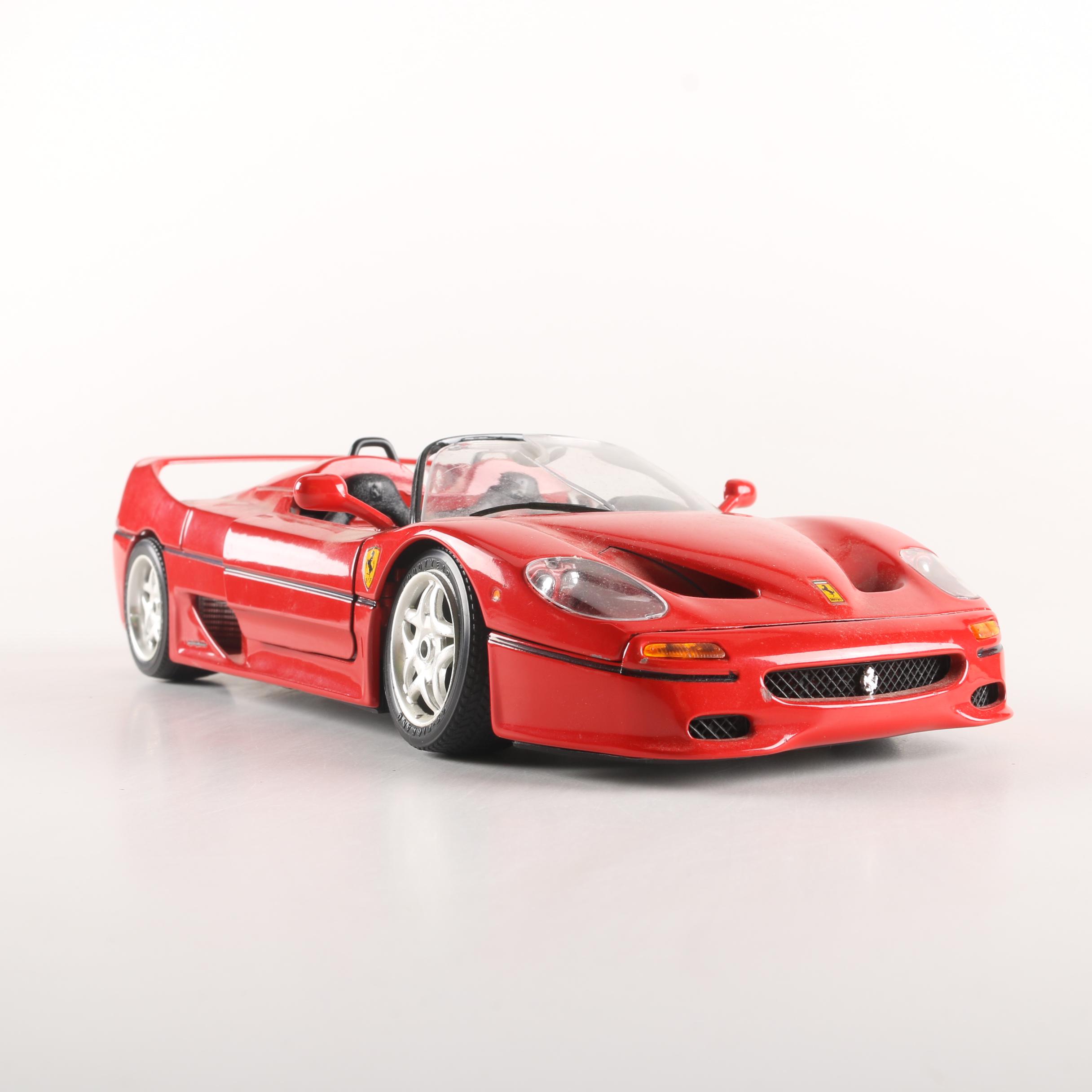 1995 Bburago Ferrari F50 1:18 Scale Die-Cast Car Replica