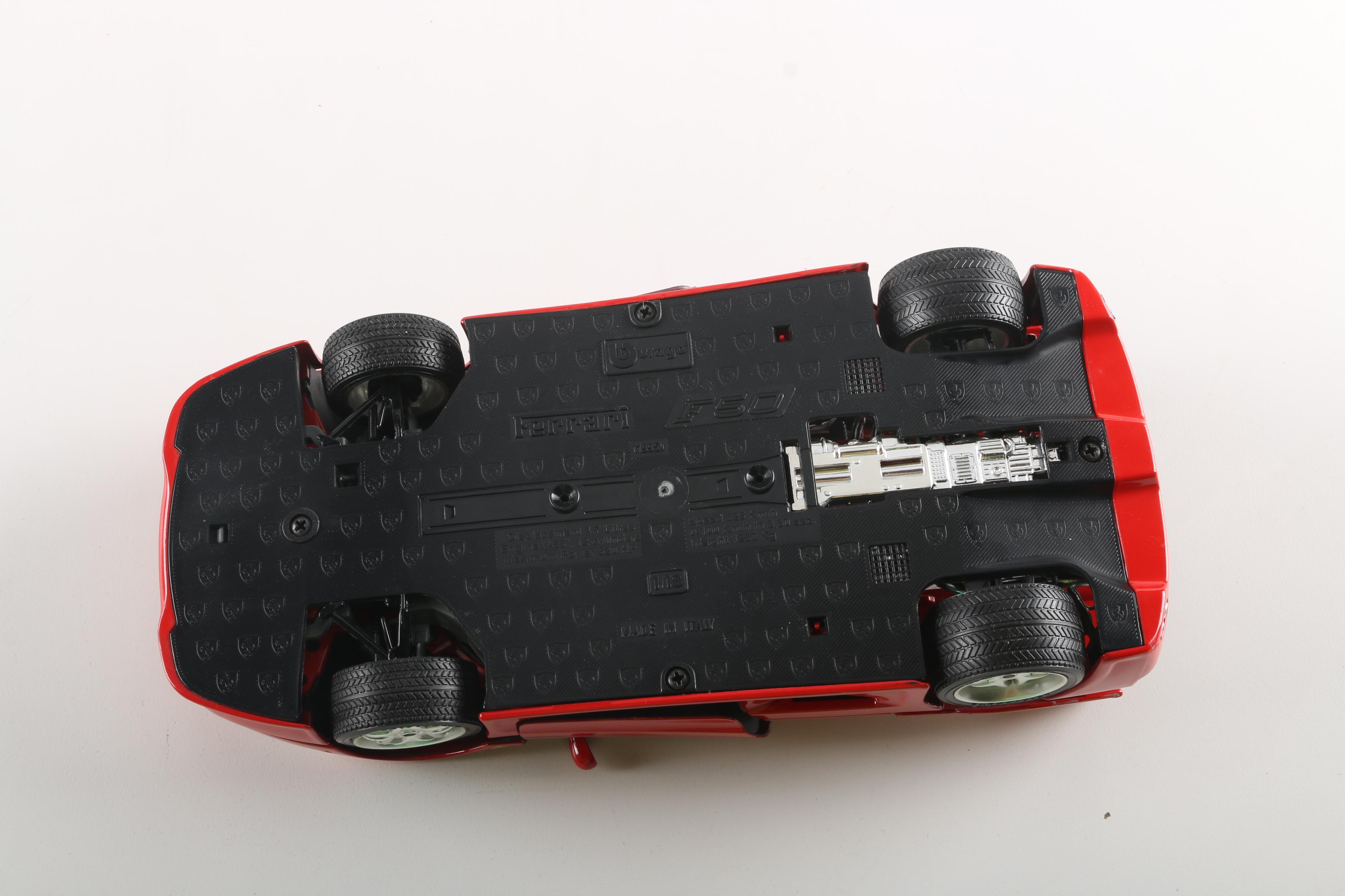 1995 Bburago Ferrari F50 1:18 Scale Die-Cast Car Replica