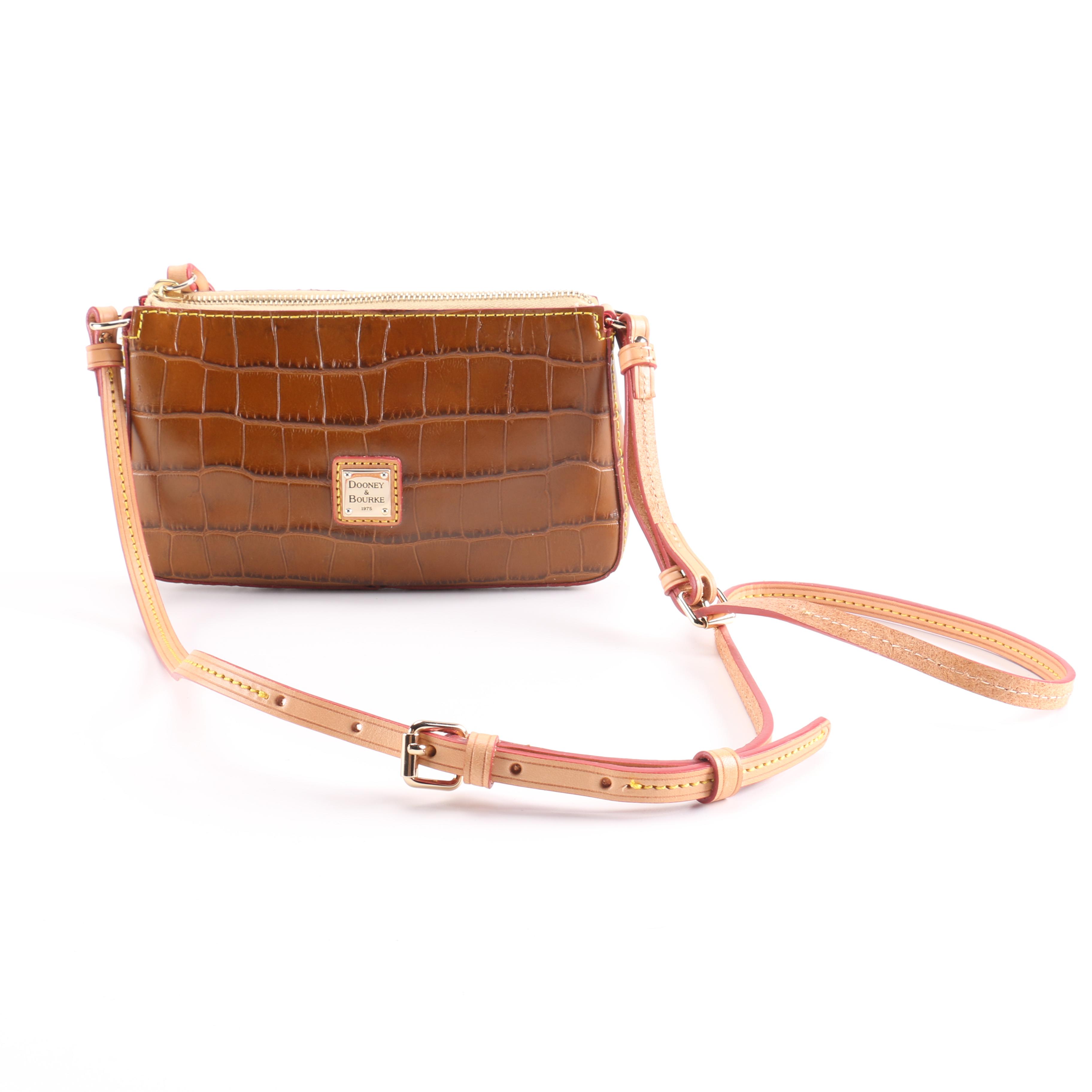 Dooney & Bourke Embossed Leather Crossbody