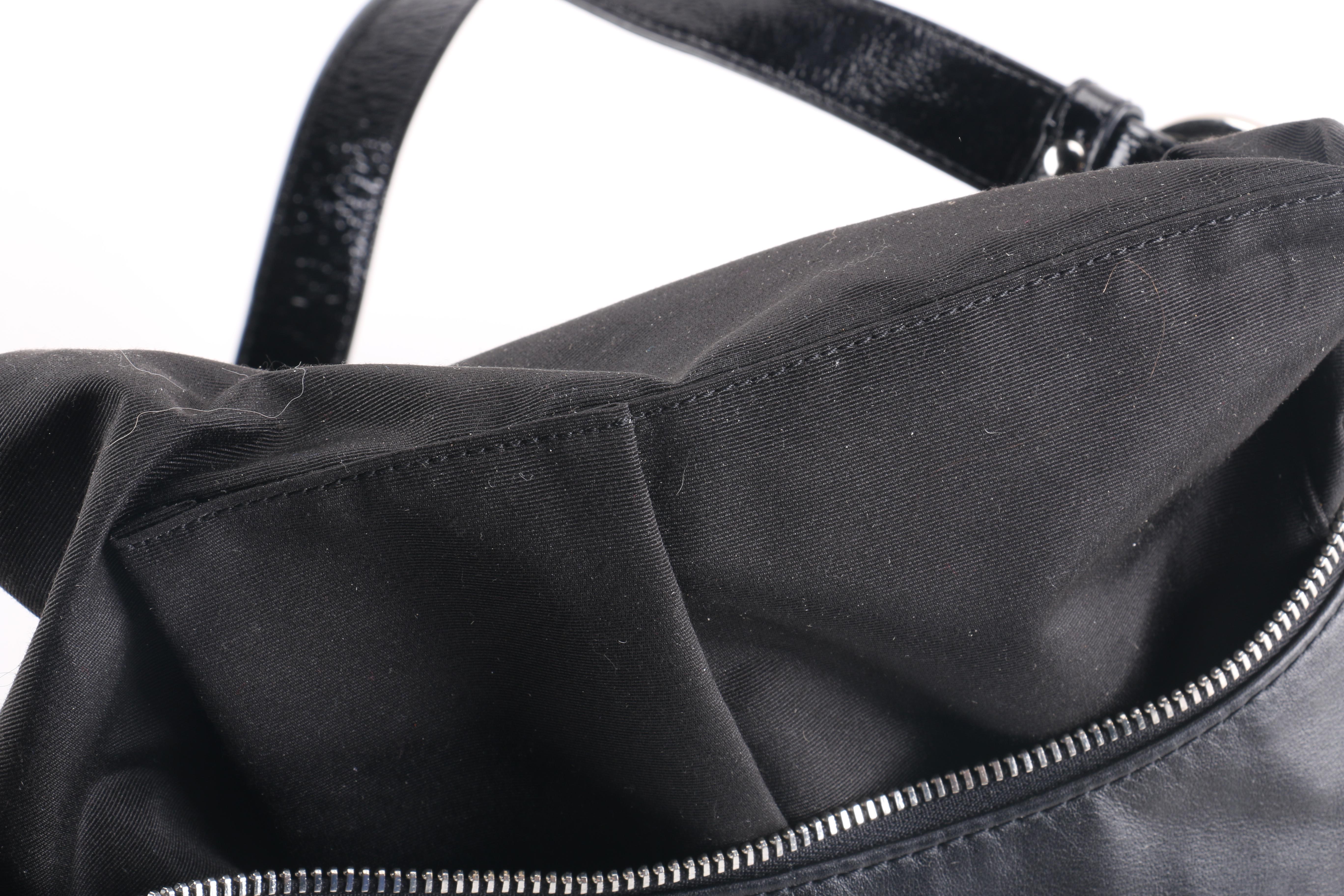 Coach Black Leather Soho Handbag