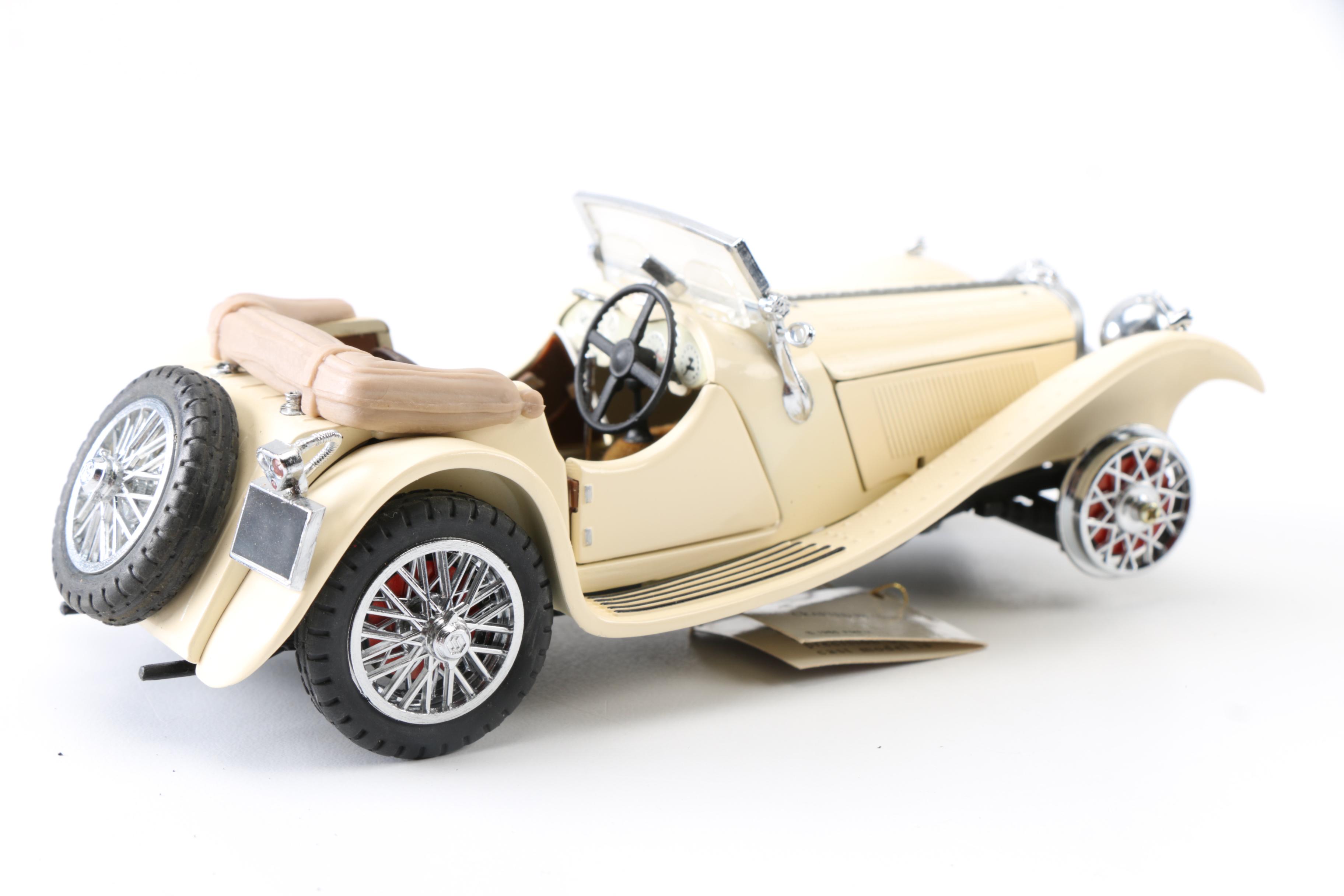 Franklin Mint Die-Cast Classic Convertible Replica Cars