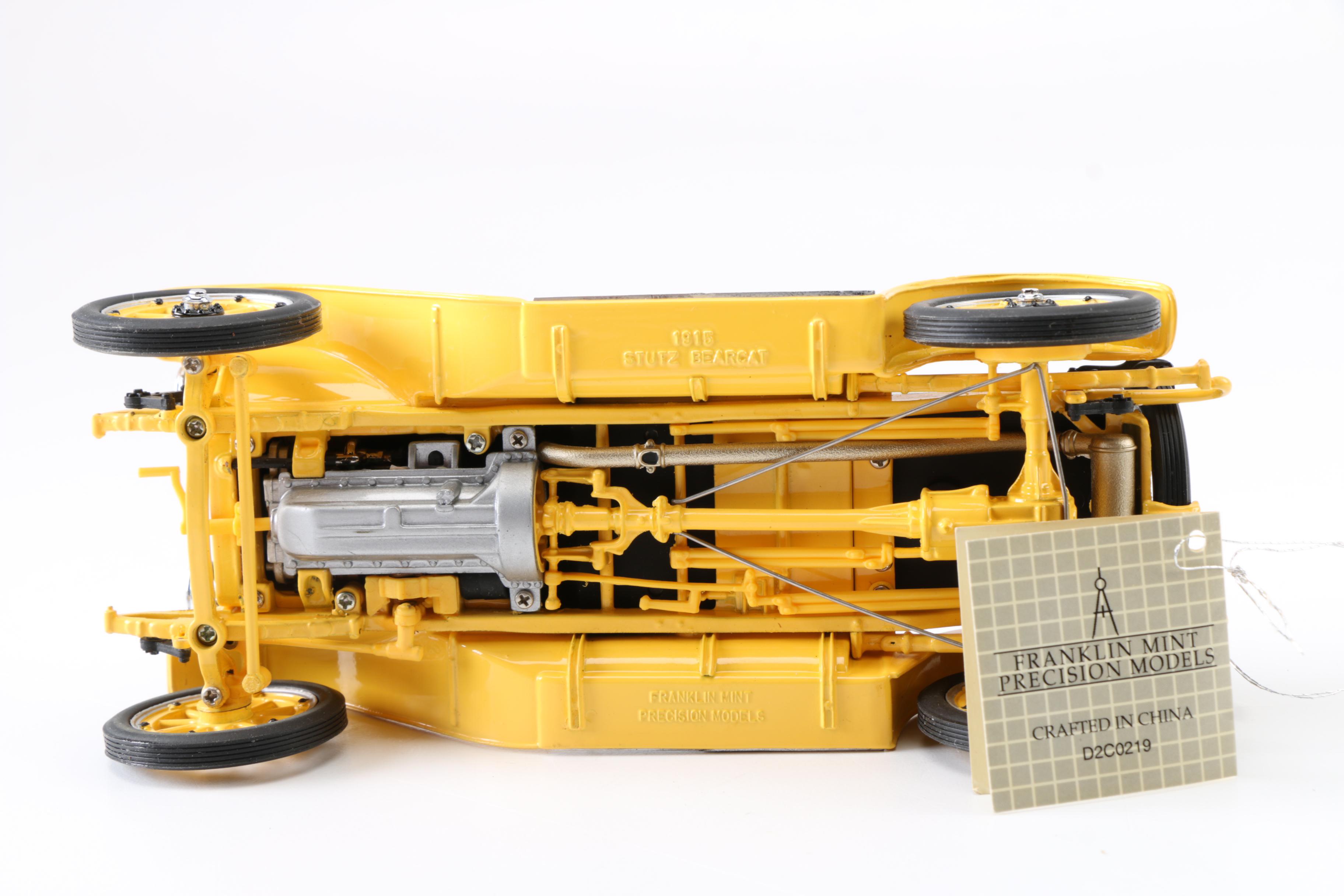 Franklin Mint Die-Cast Classic Convertible Replica Cars