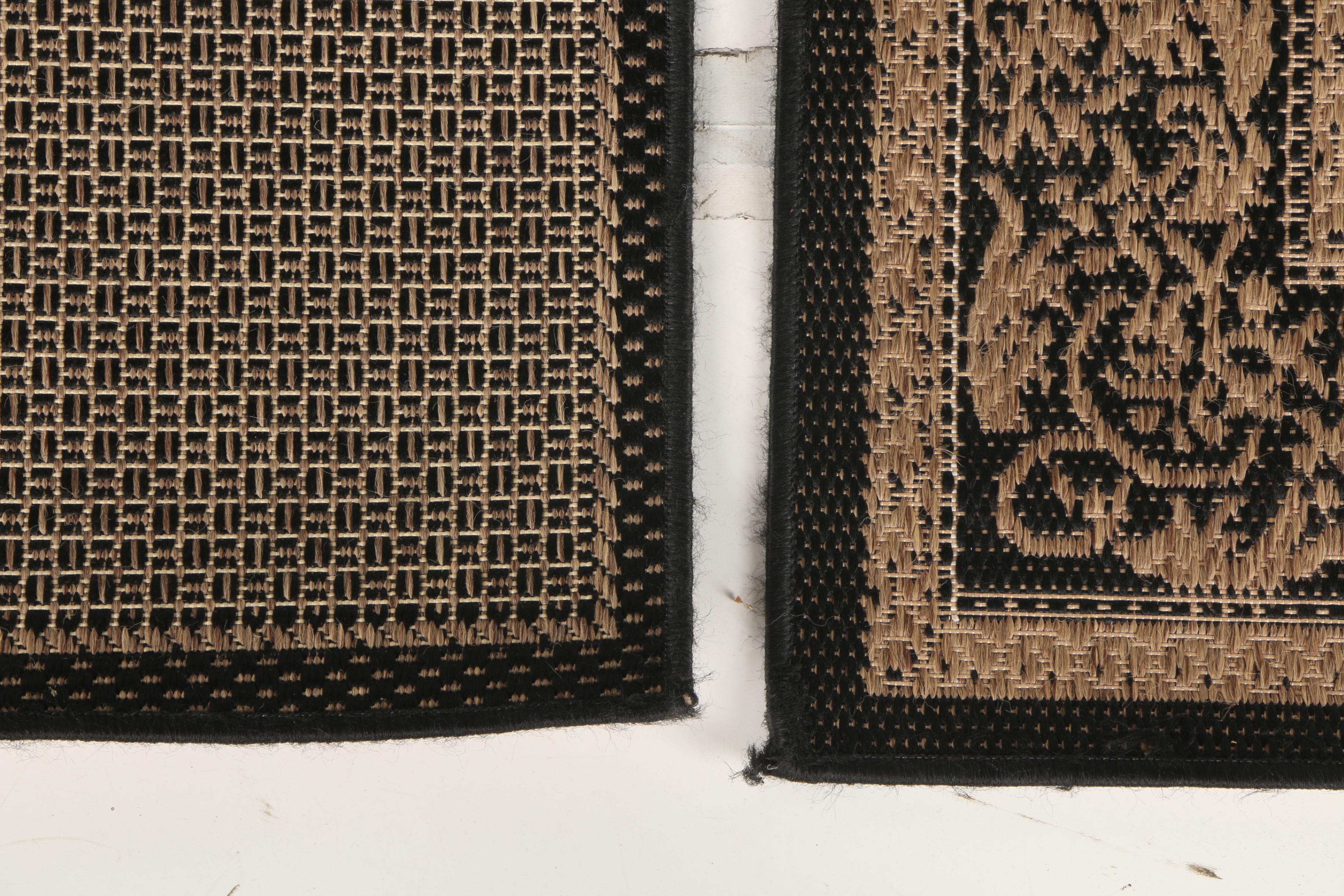 Pair of Belgian Machine Woven Couristan "Recife" Area Rugs