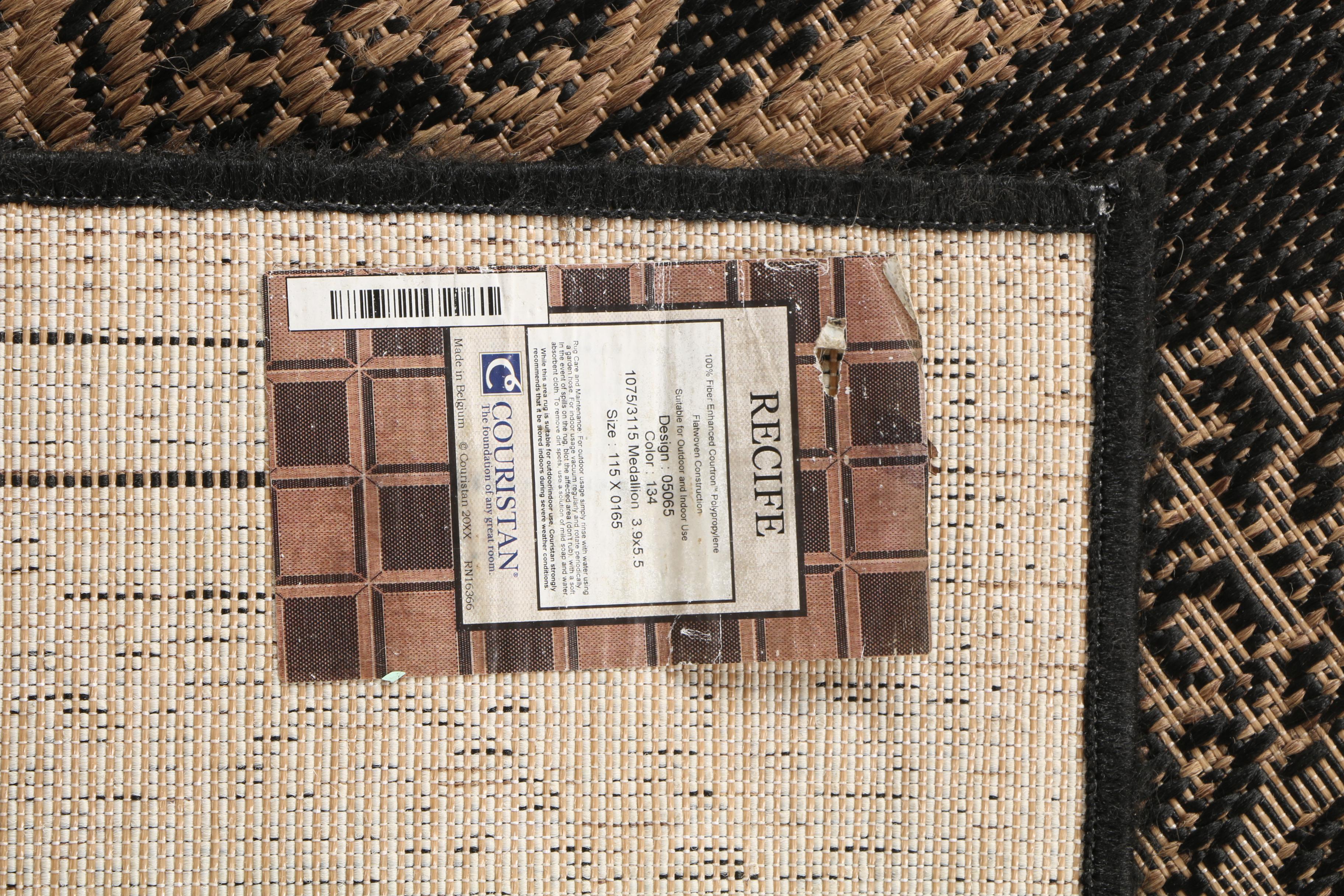 Pair of Belgian Machine Woven Couristan "Recife" Area Rugs