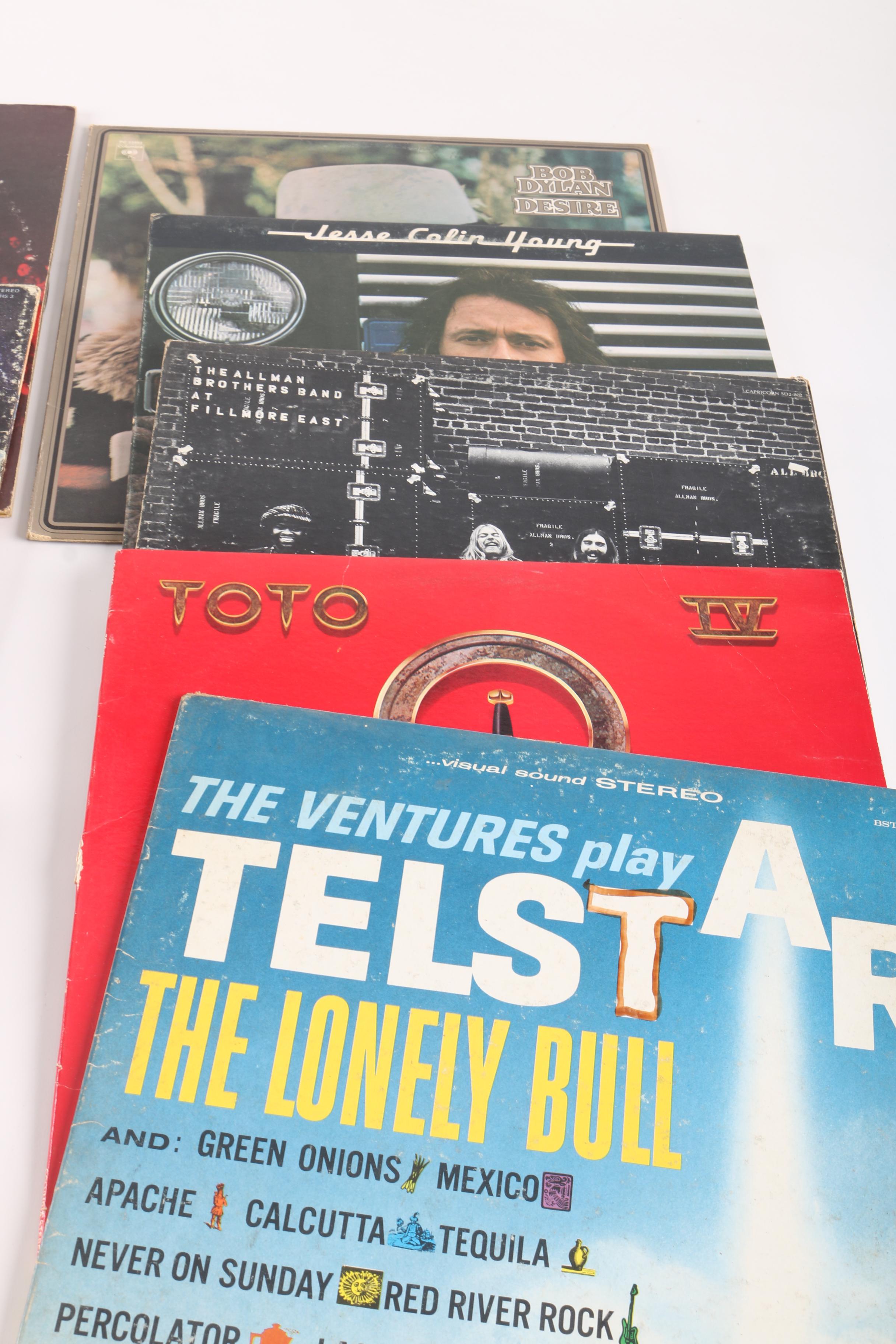 Beatles, Bob Dylan and Other Rock/Pop LPs