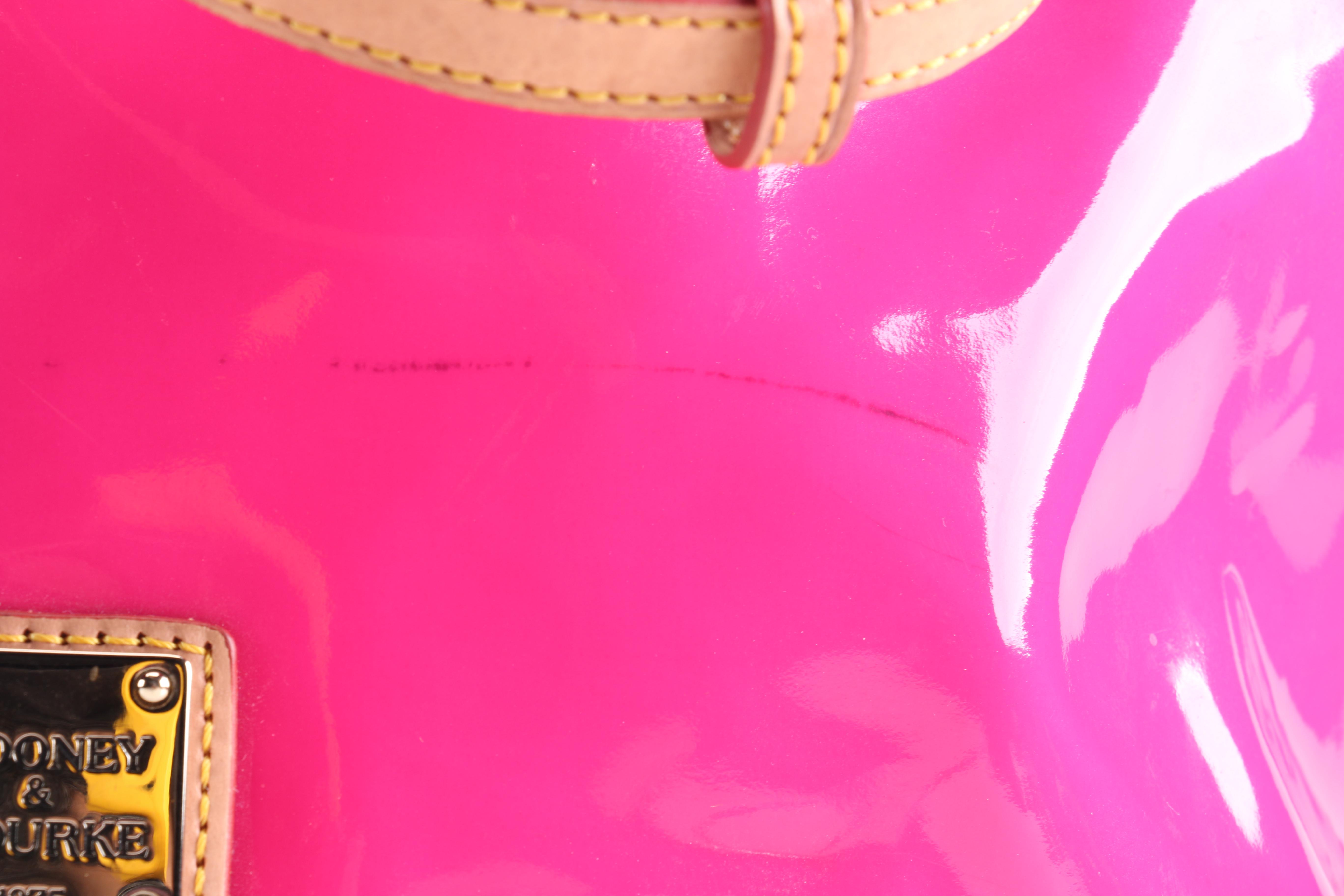 Patent Leather Tote Bag by Dooney & Bourke