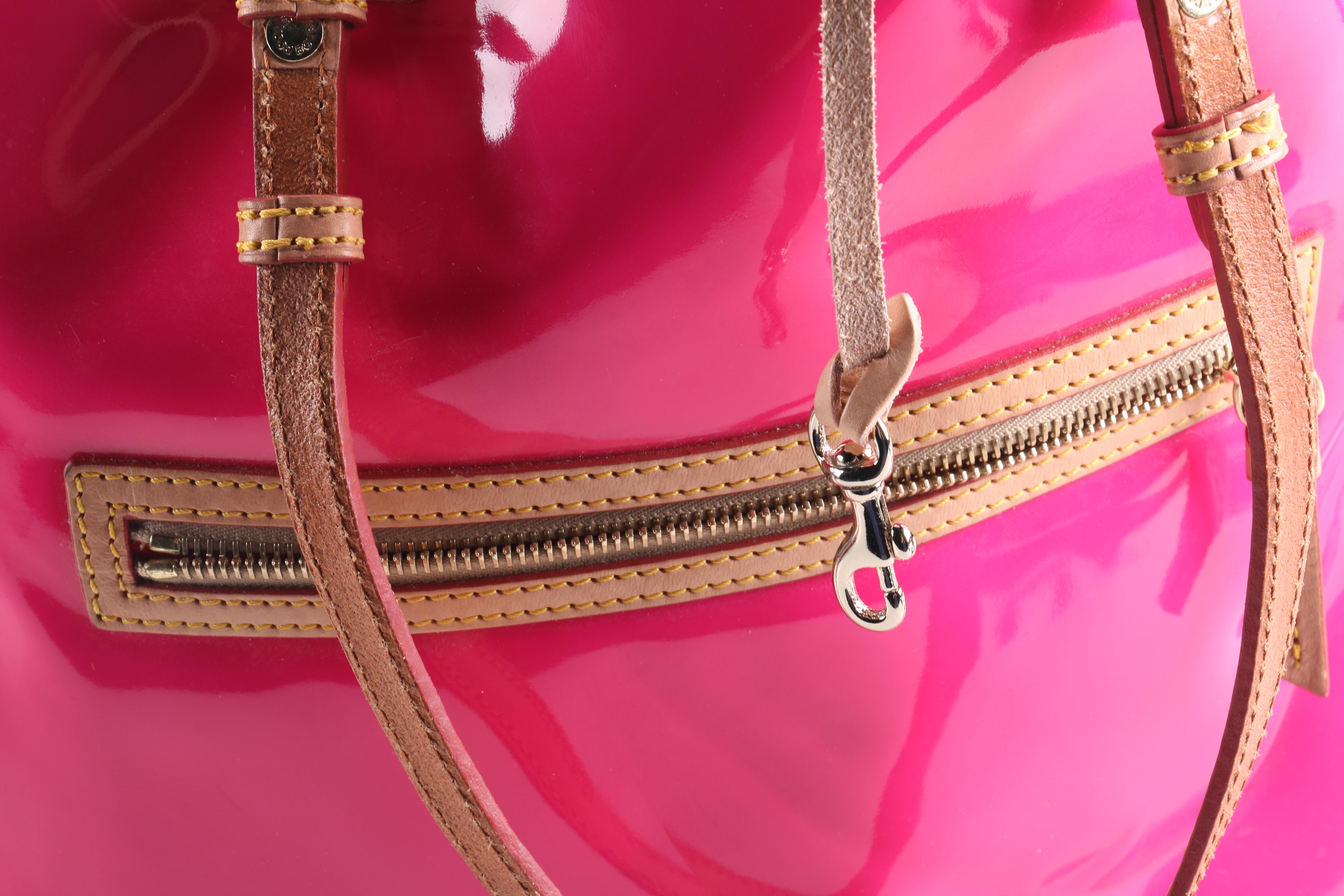 Patent Leather Tote Bag by Dooney & Bourke