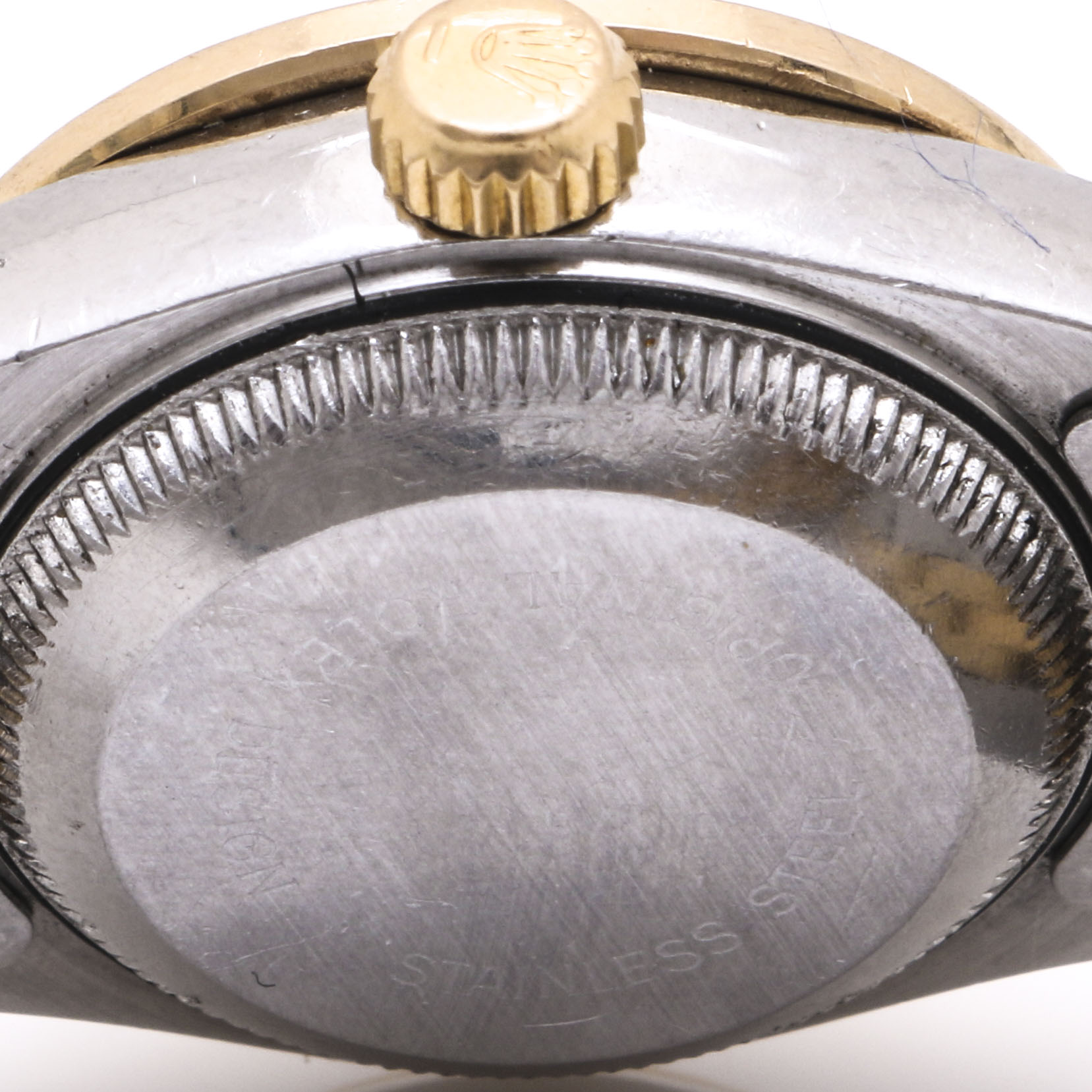 Rolex Oyster Perpetual 18K Yellow Gold and Stainless Steel 0.98 CTW Diamond Watch