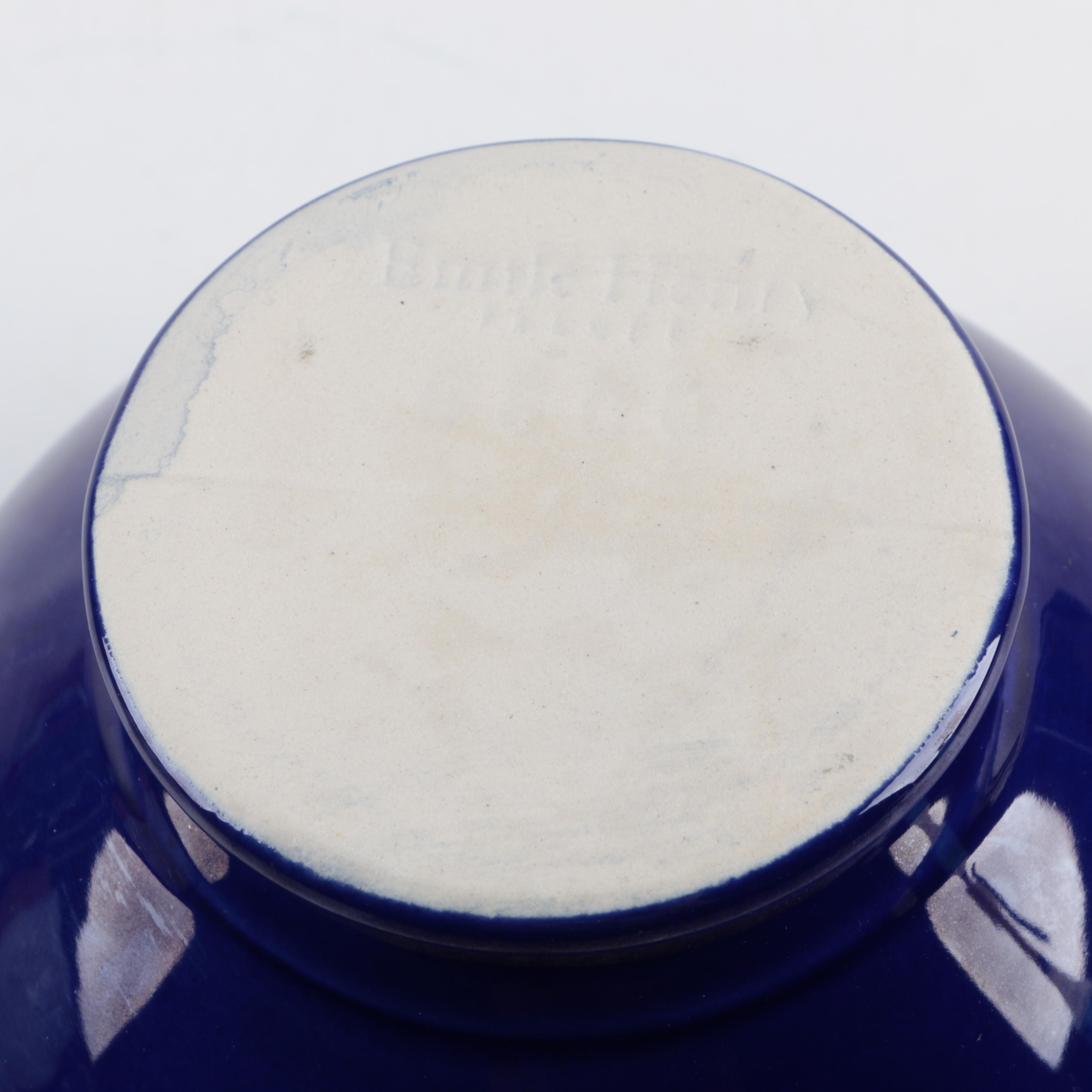 Emile Henry "Le Potier" Lion's Head Soup Tureen and Bowl Set