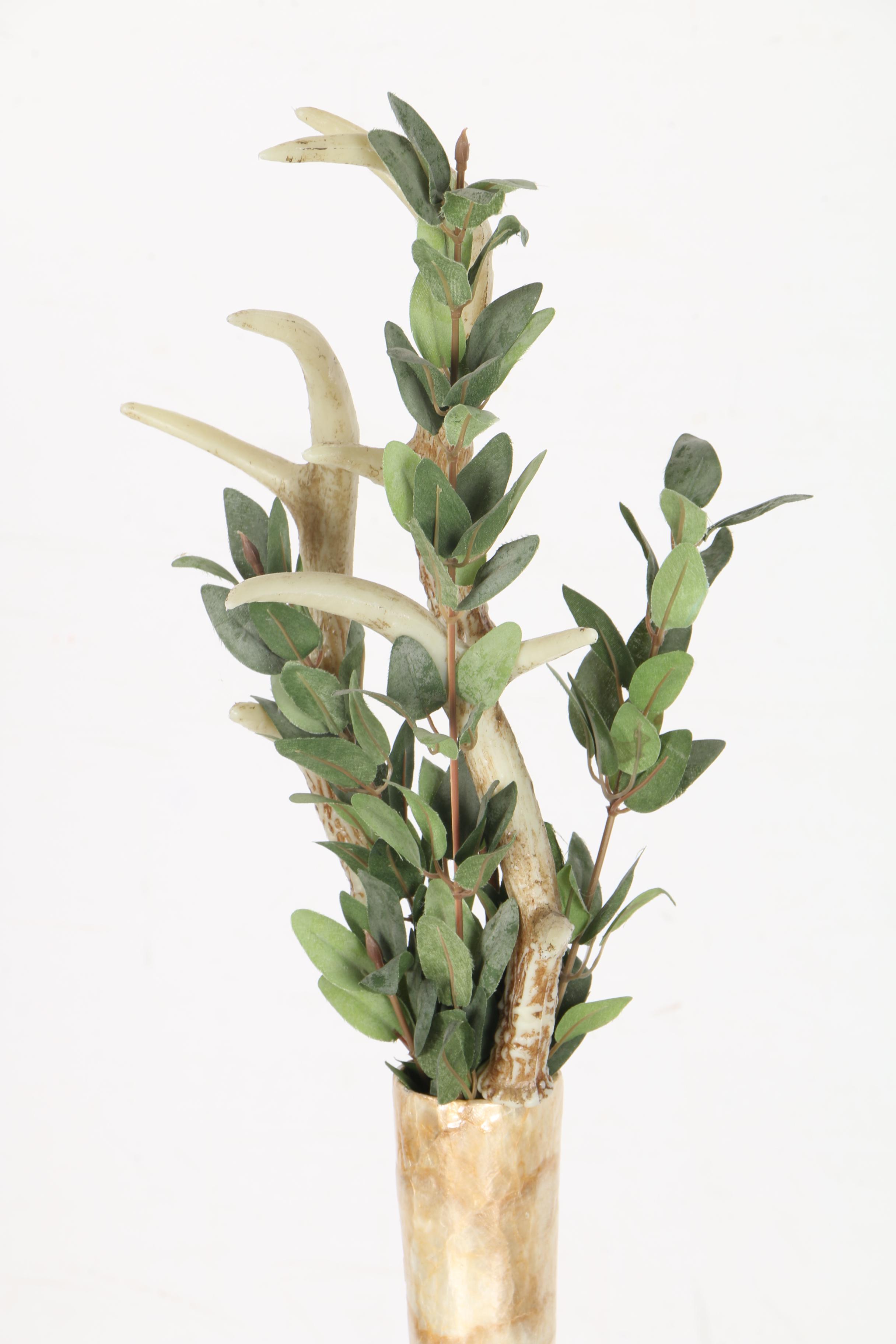 Capiz Shell Floor Vase