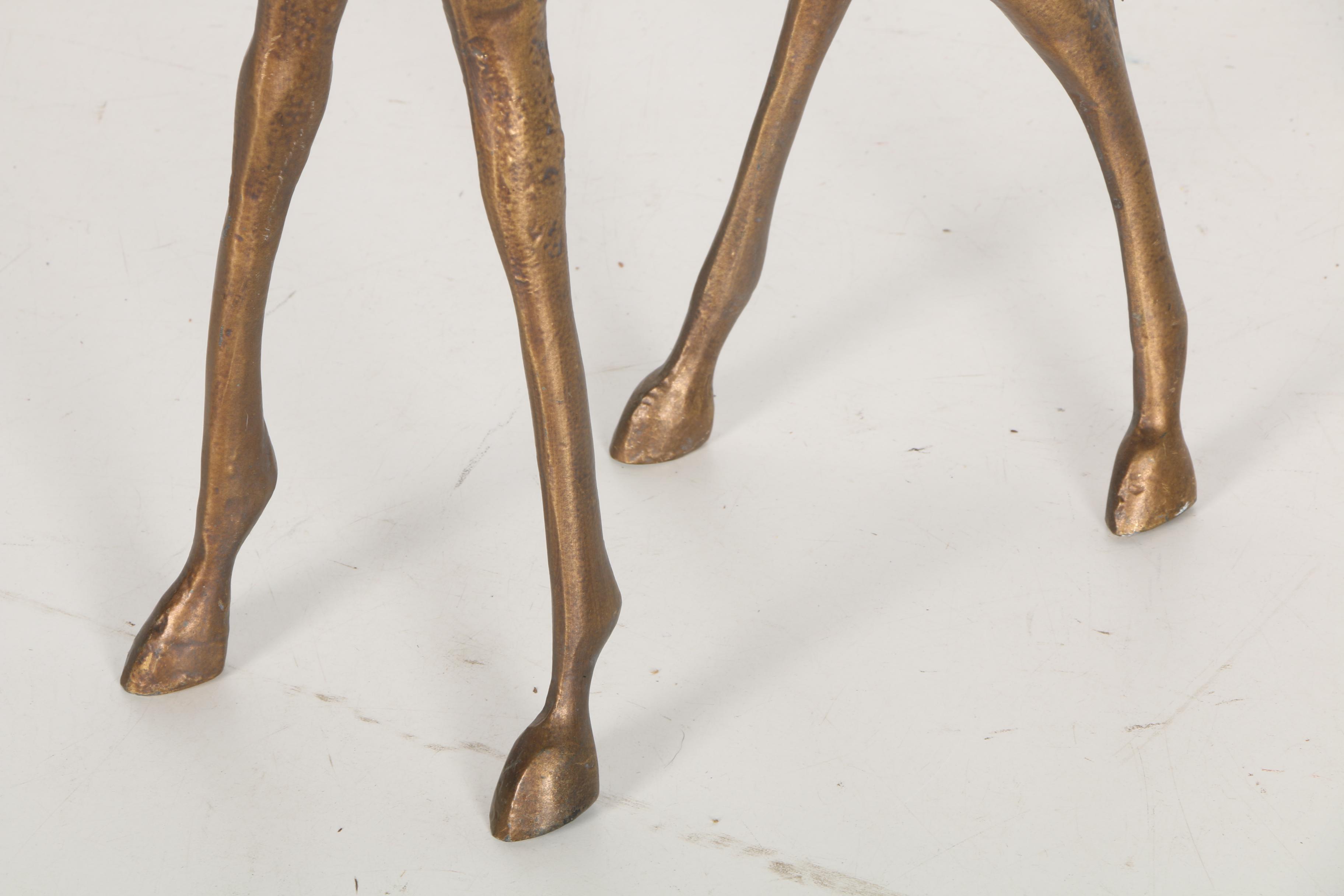 Bronze Finish Giraffe Statue