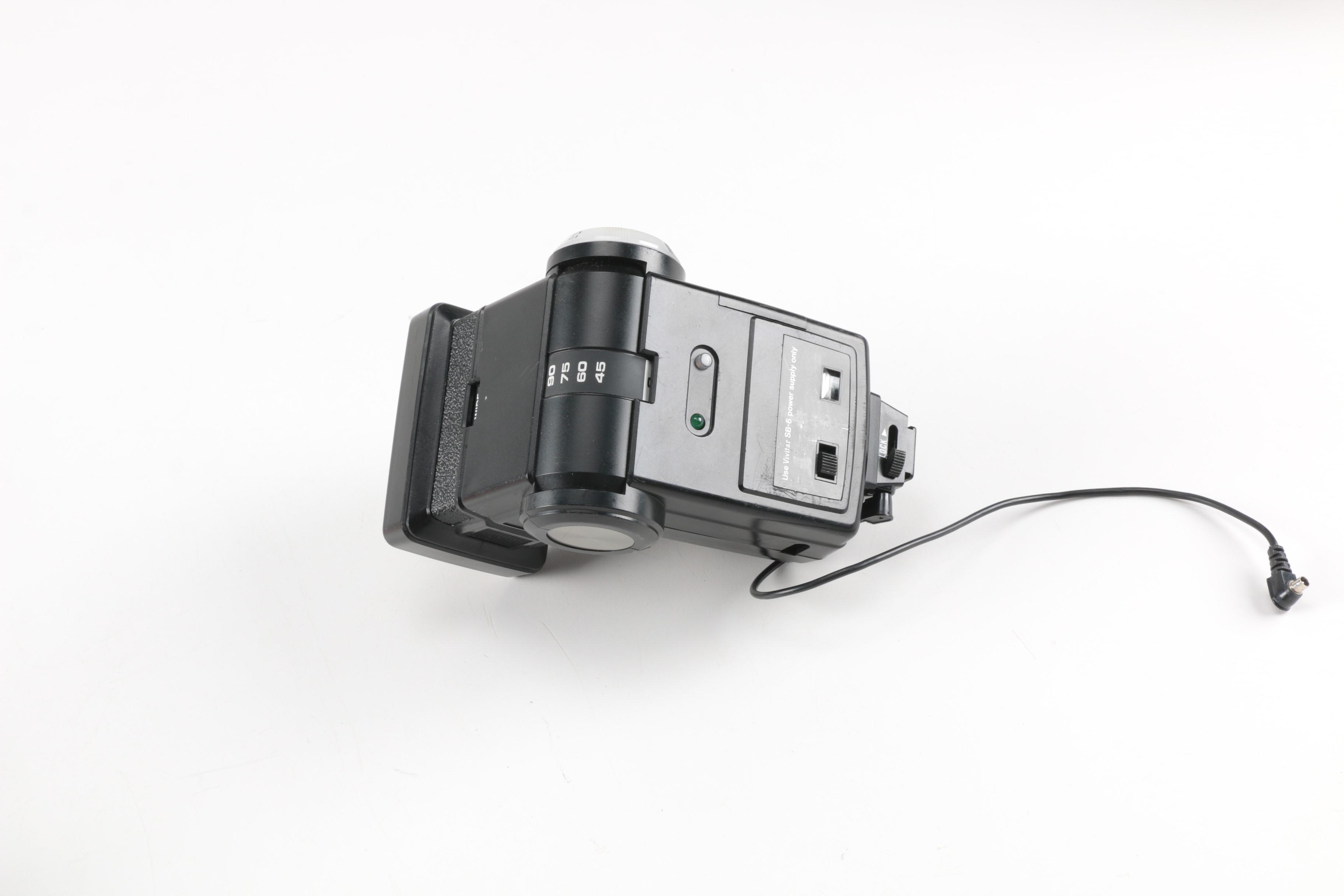 Minolta and Heiland Pentax Film Cameras with Accessories