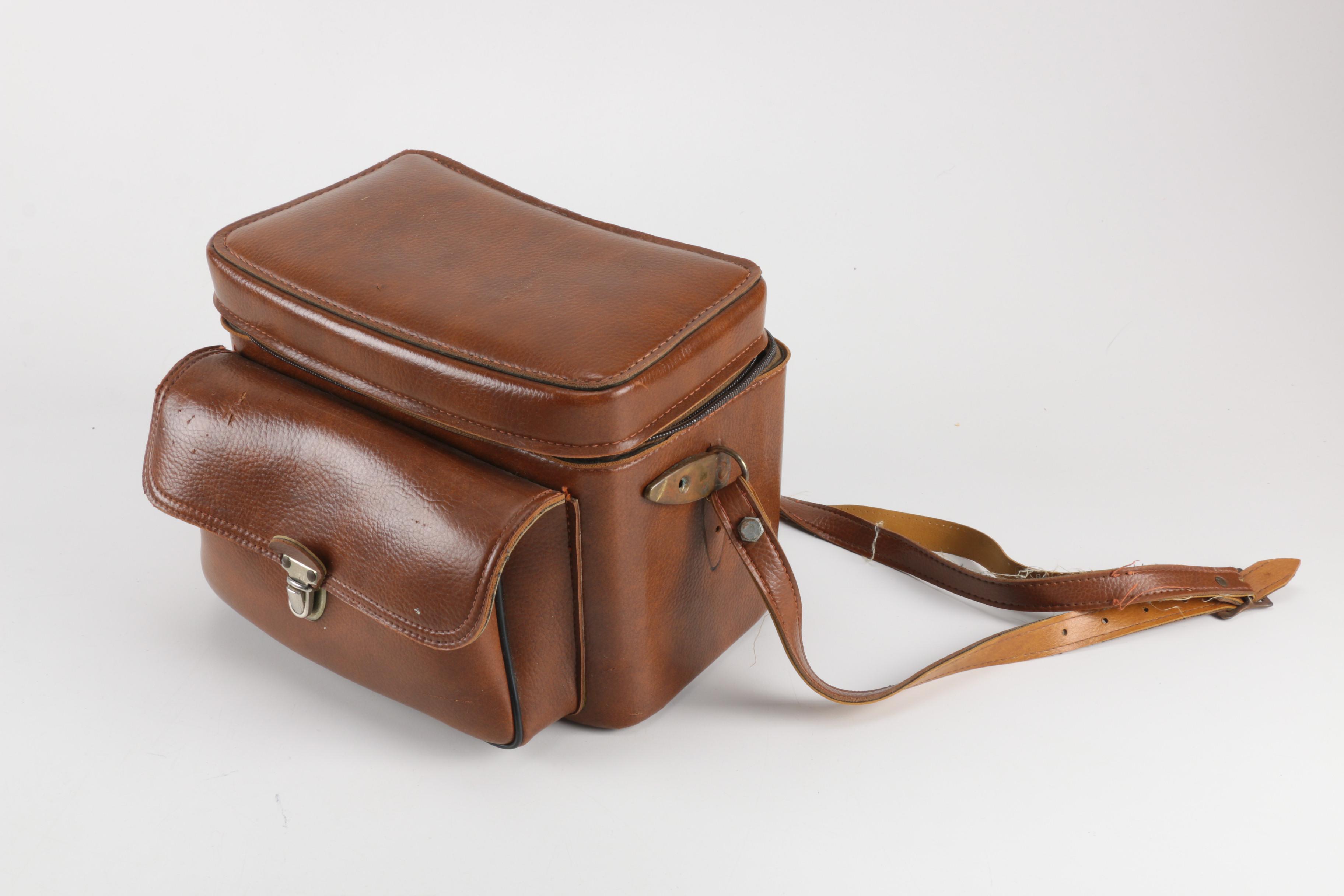 Minolta and Heiland Pentax Film Cameras with Accessories