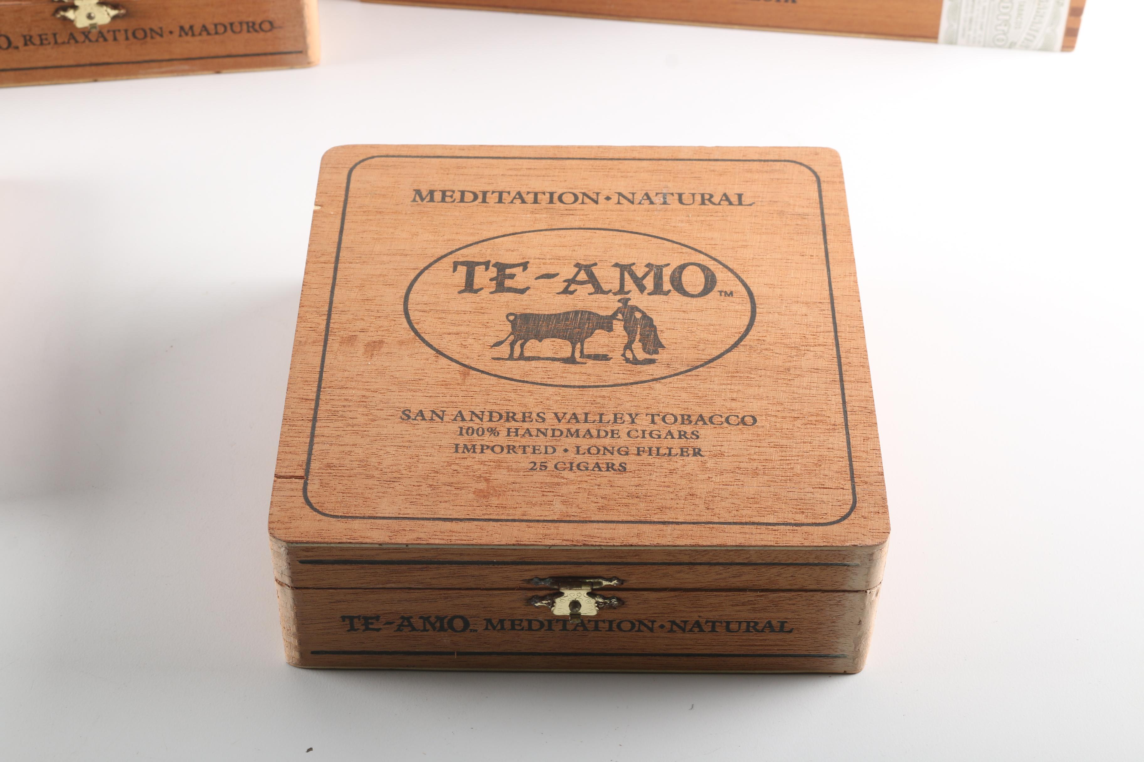 Wooden Cigar Boxes