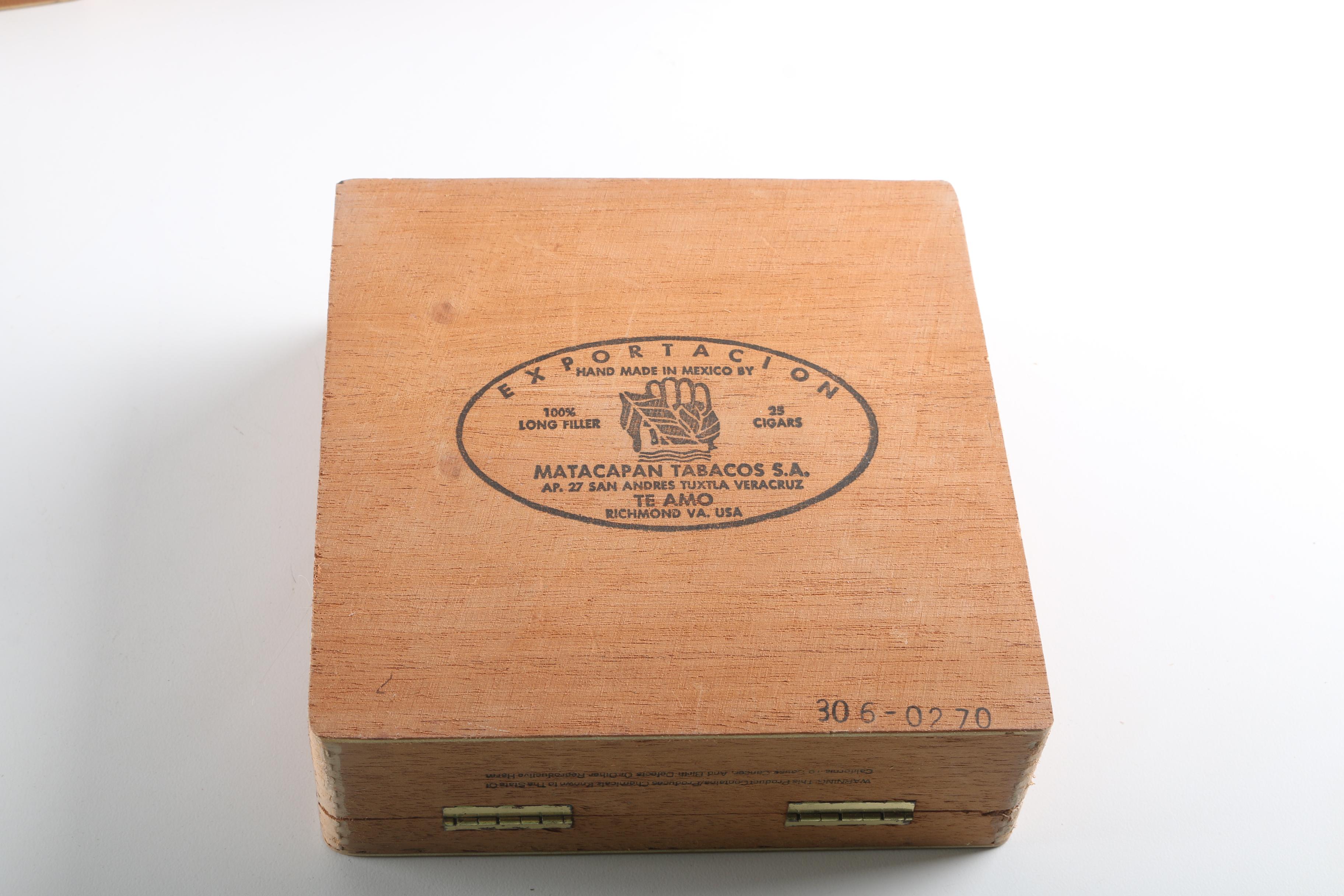 Wooden Cigar Boxes