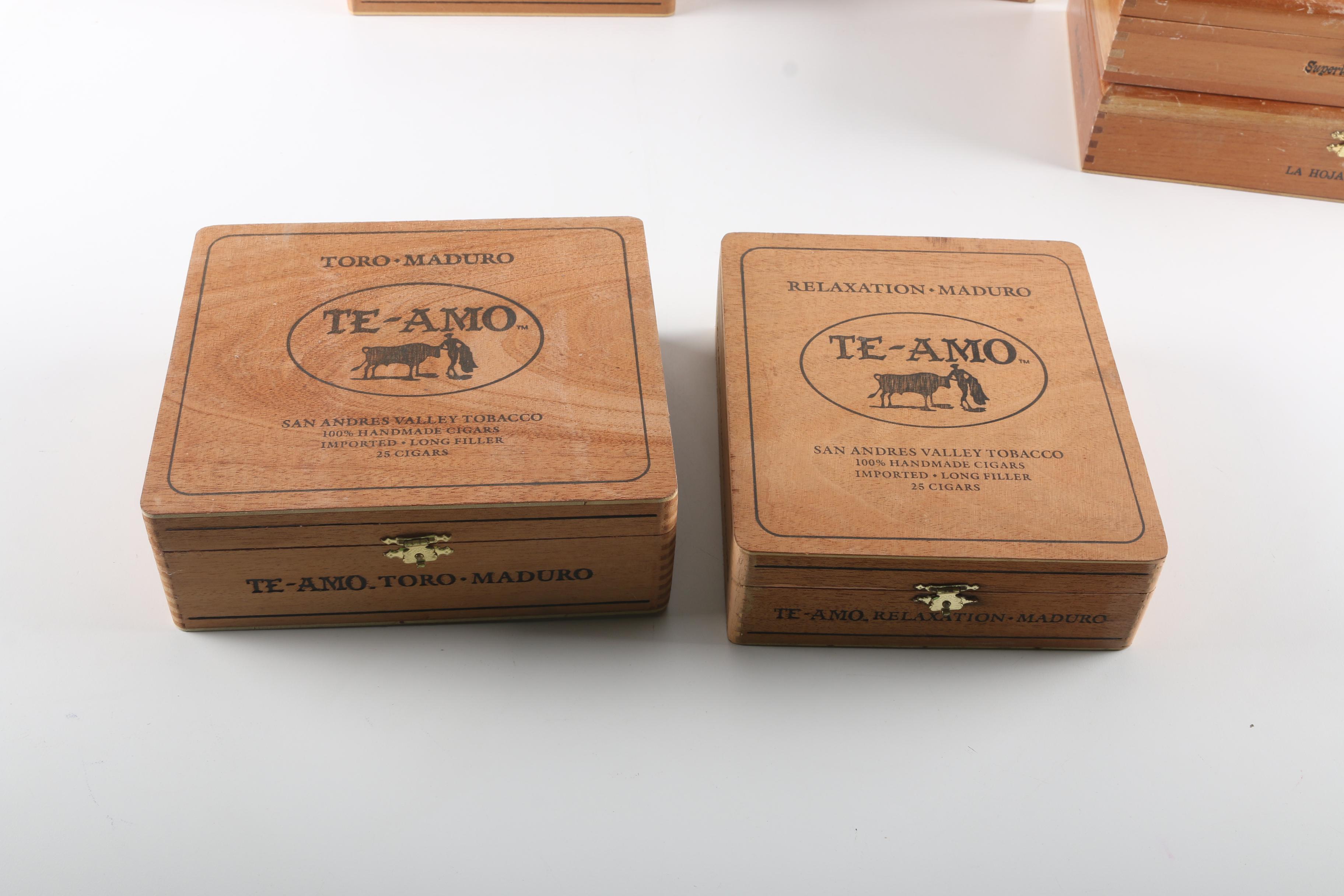 Wooden Cigar Boxes
