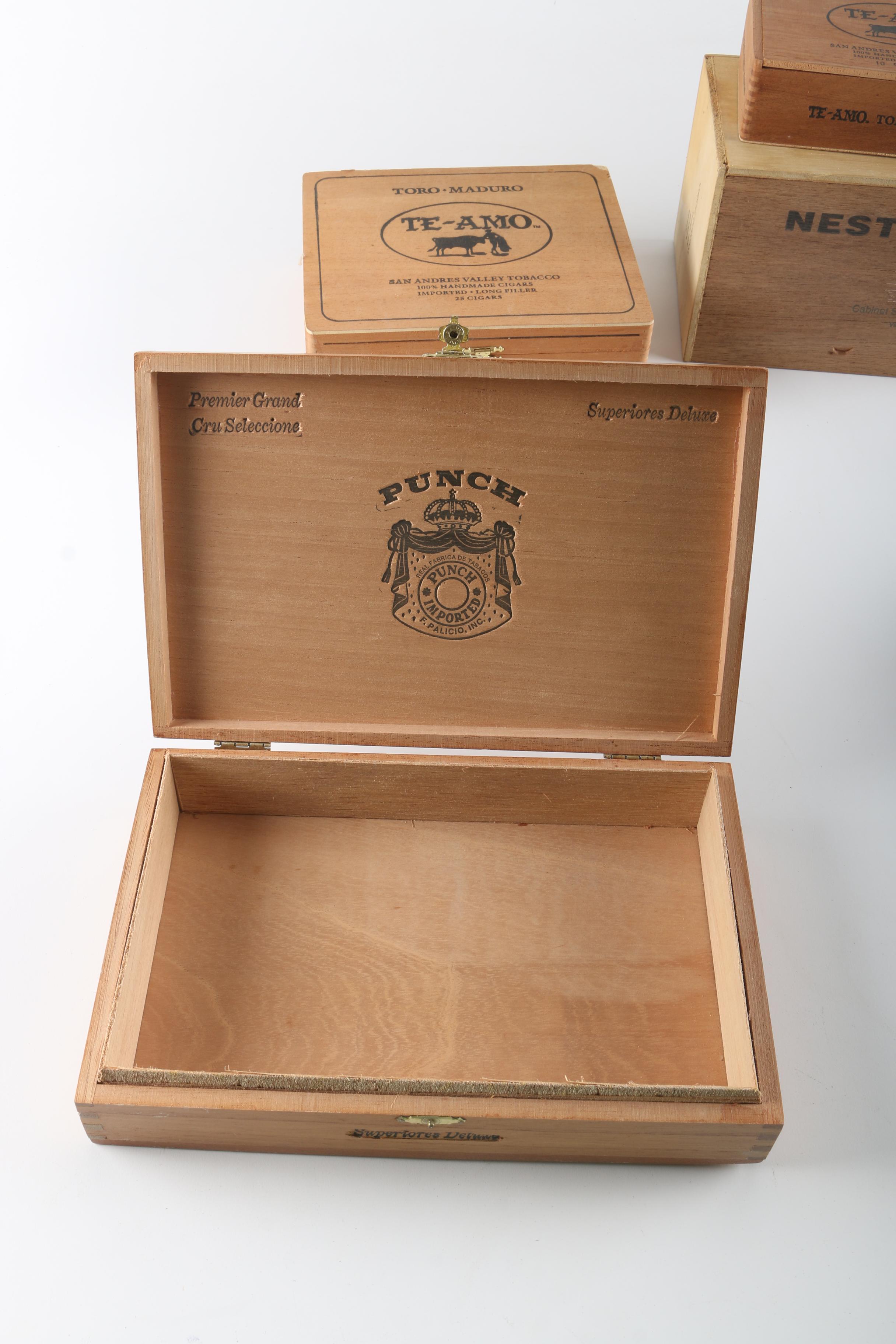 Wooden Cigar Boxes