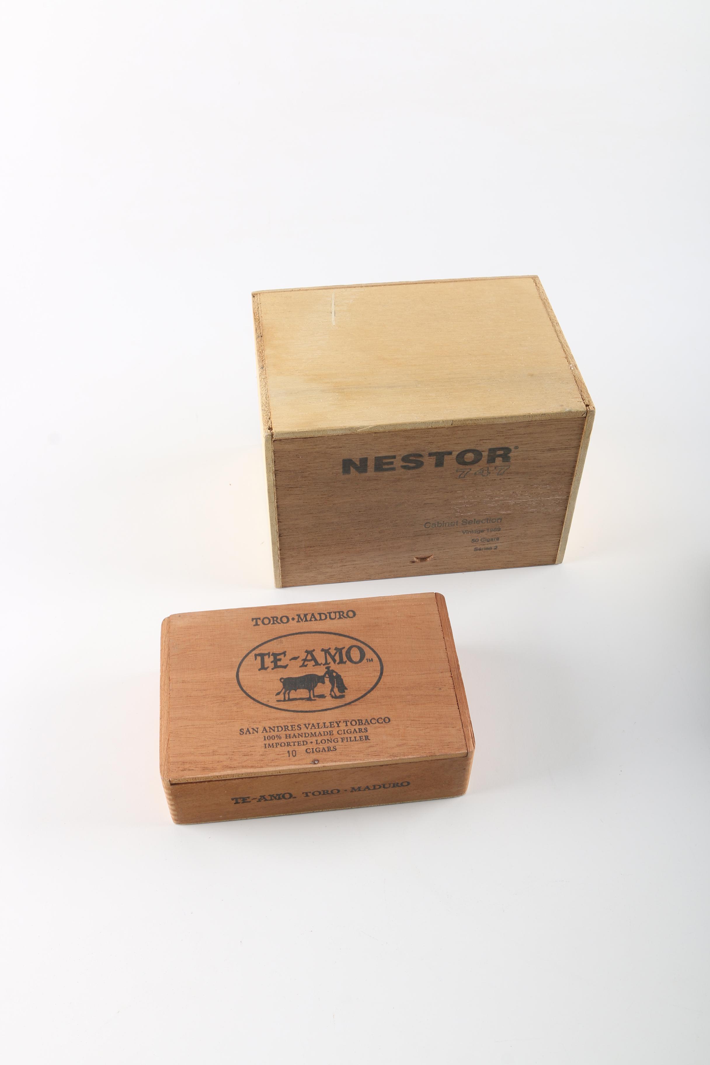 Wooden Cigar Boxes