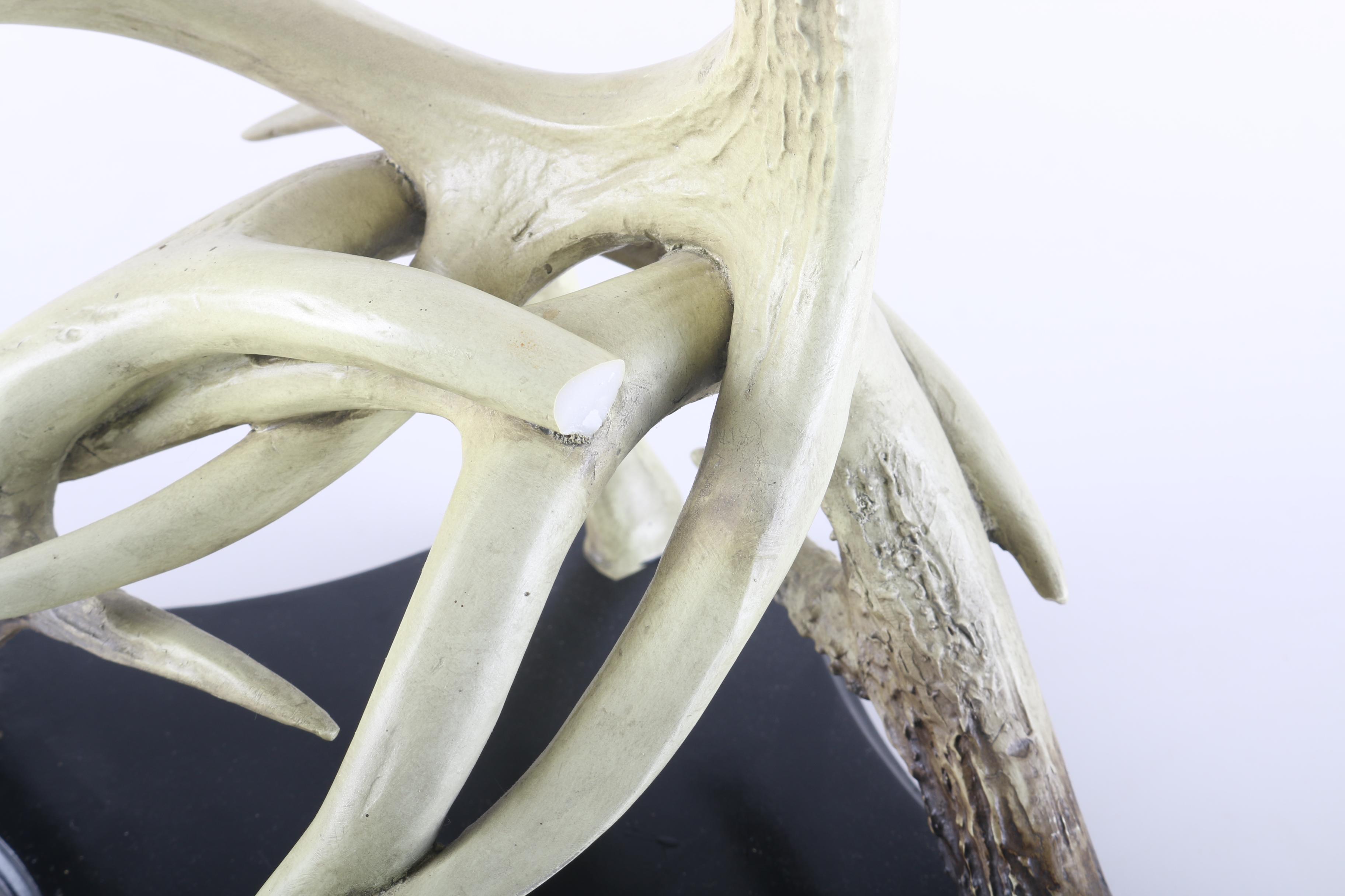 Faux Antler Table Lamp