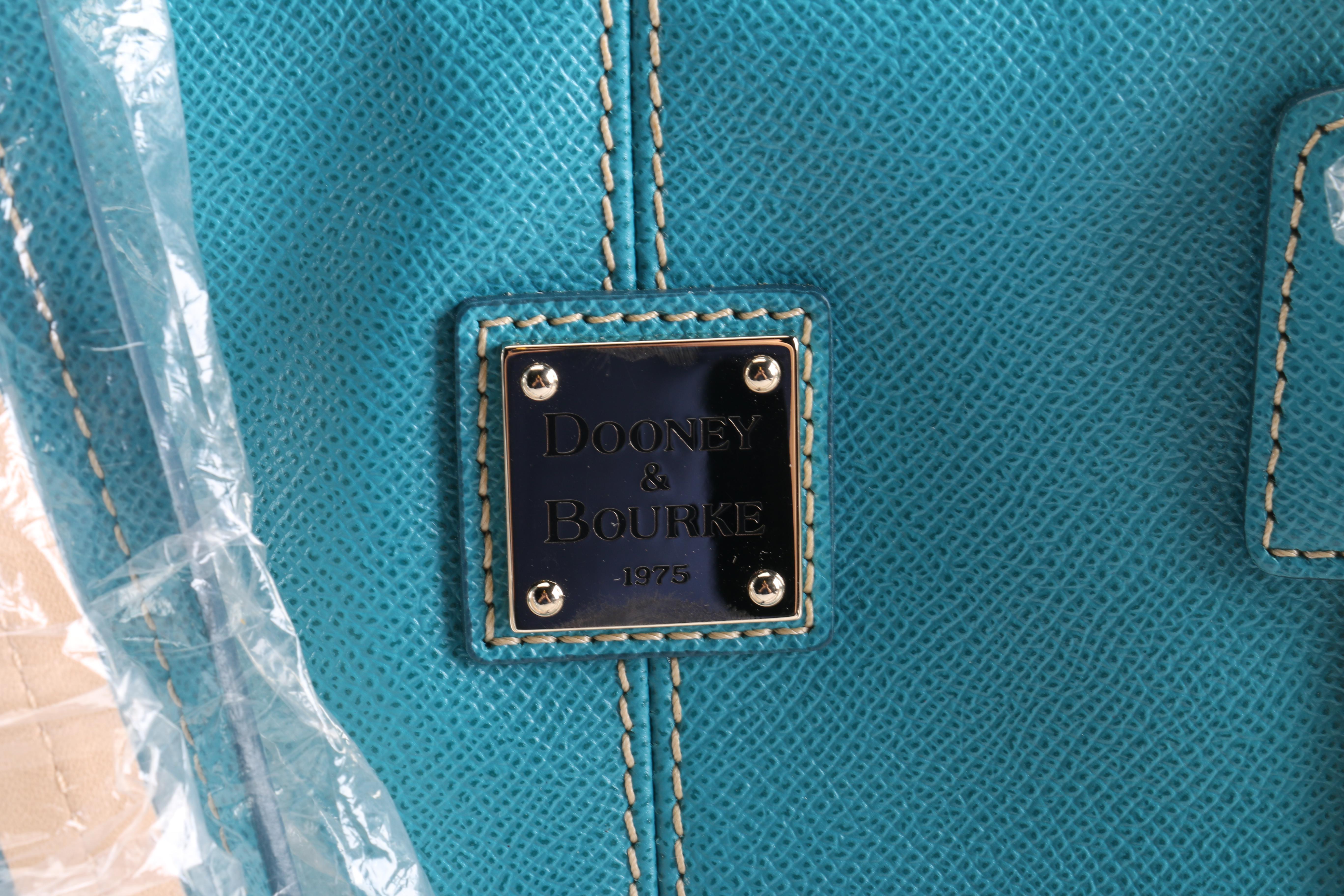 Dooney & Bourke Turquoise Leather Handbag