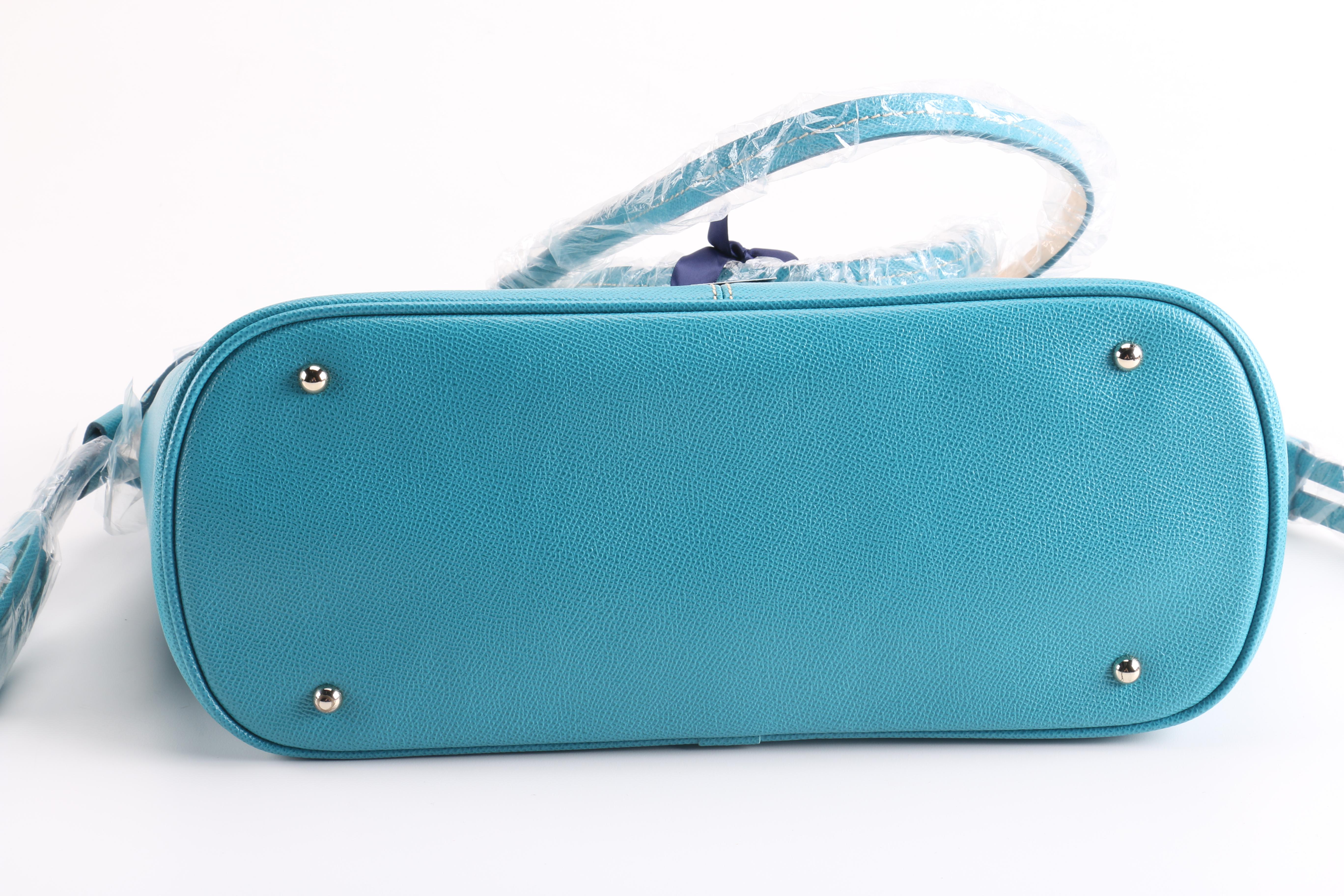 Dooney & Bourke Turquoise Leather Handbag