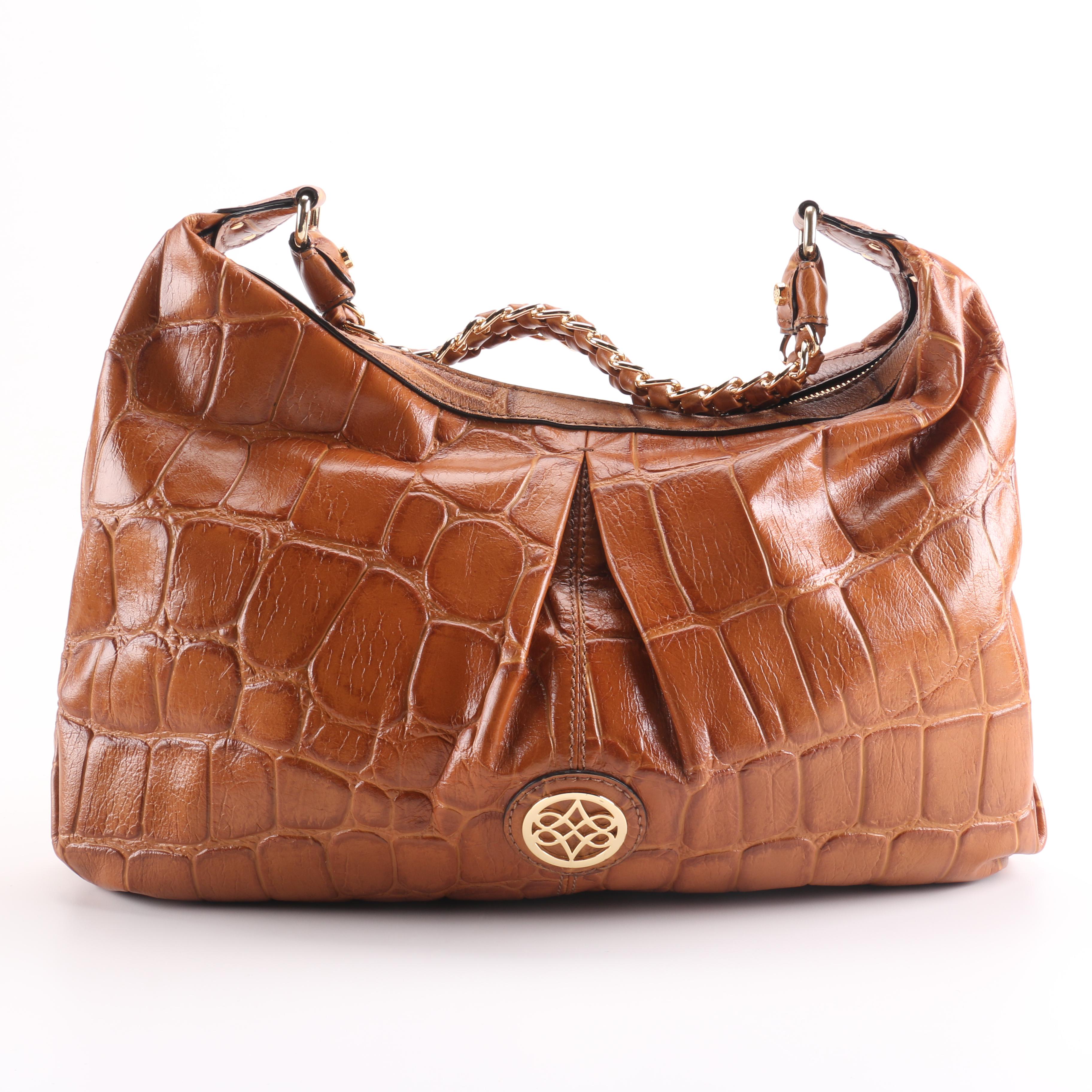 Antonio Melani Embossed Shoulder Bag