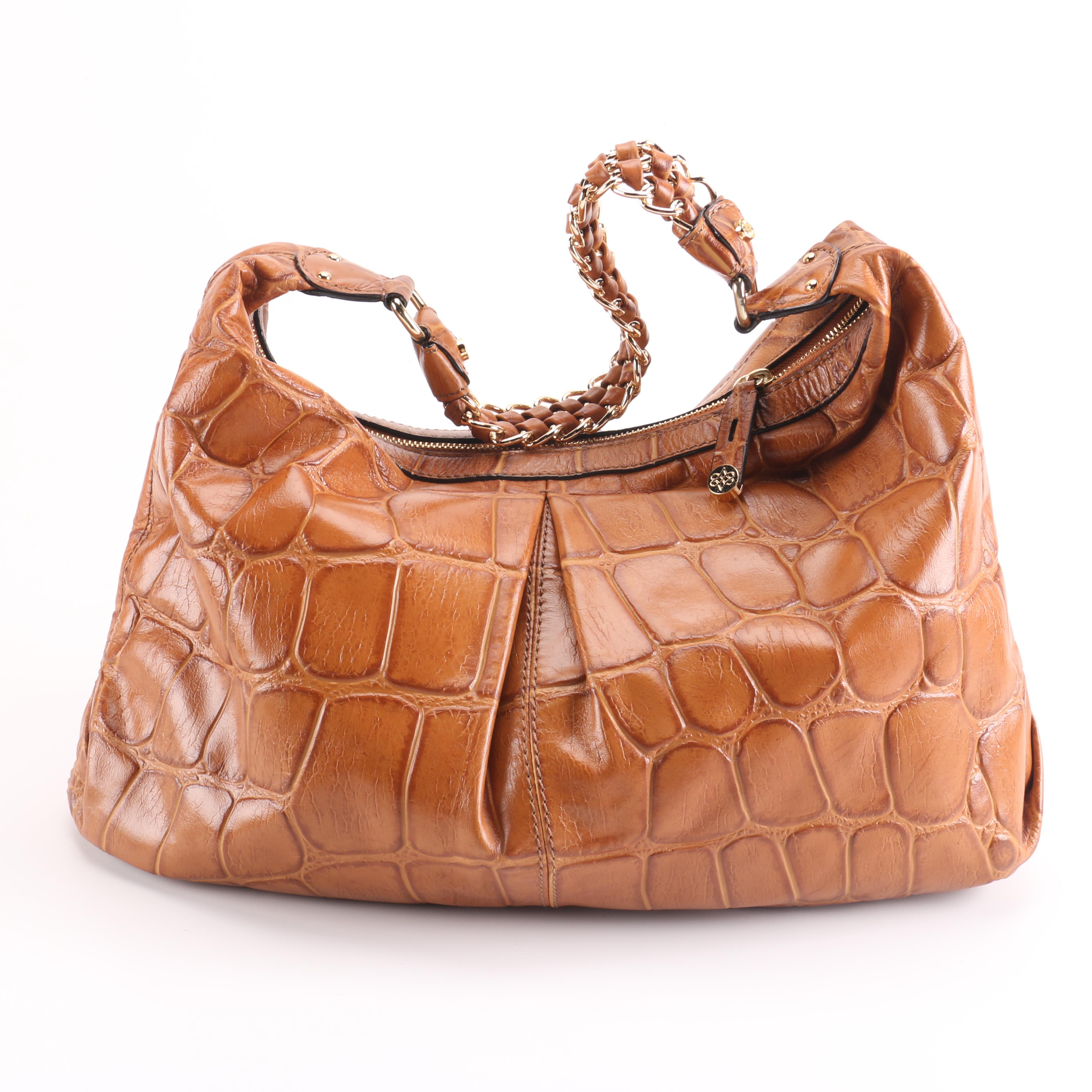Antonio Melani Embossed Shoulder Bag