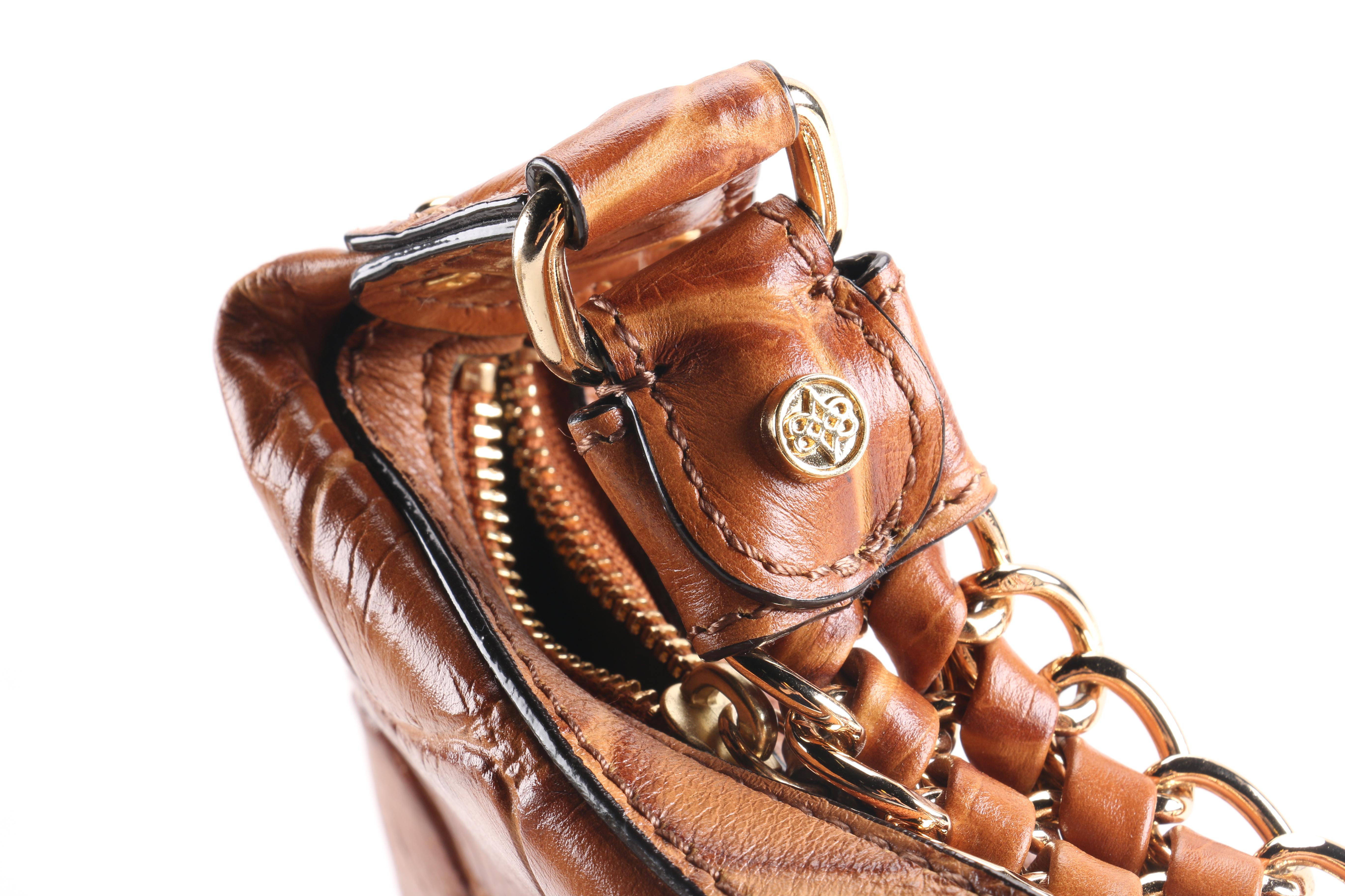 Antonio Melani Embossed Shoulder Bag