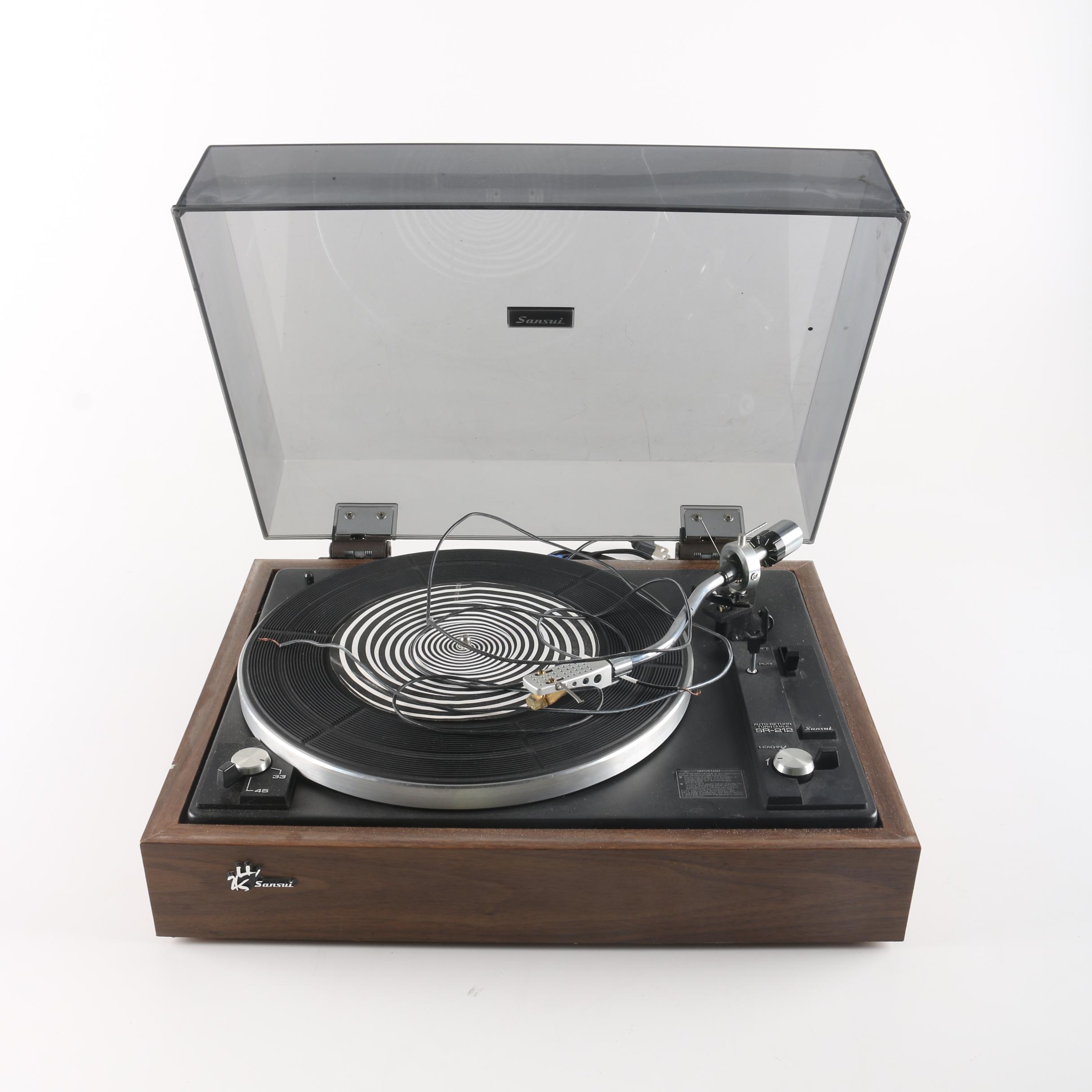 Sansui Auto-Return Turntable