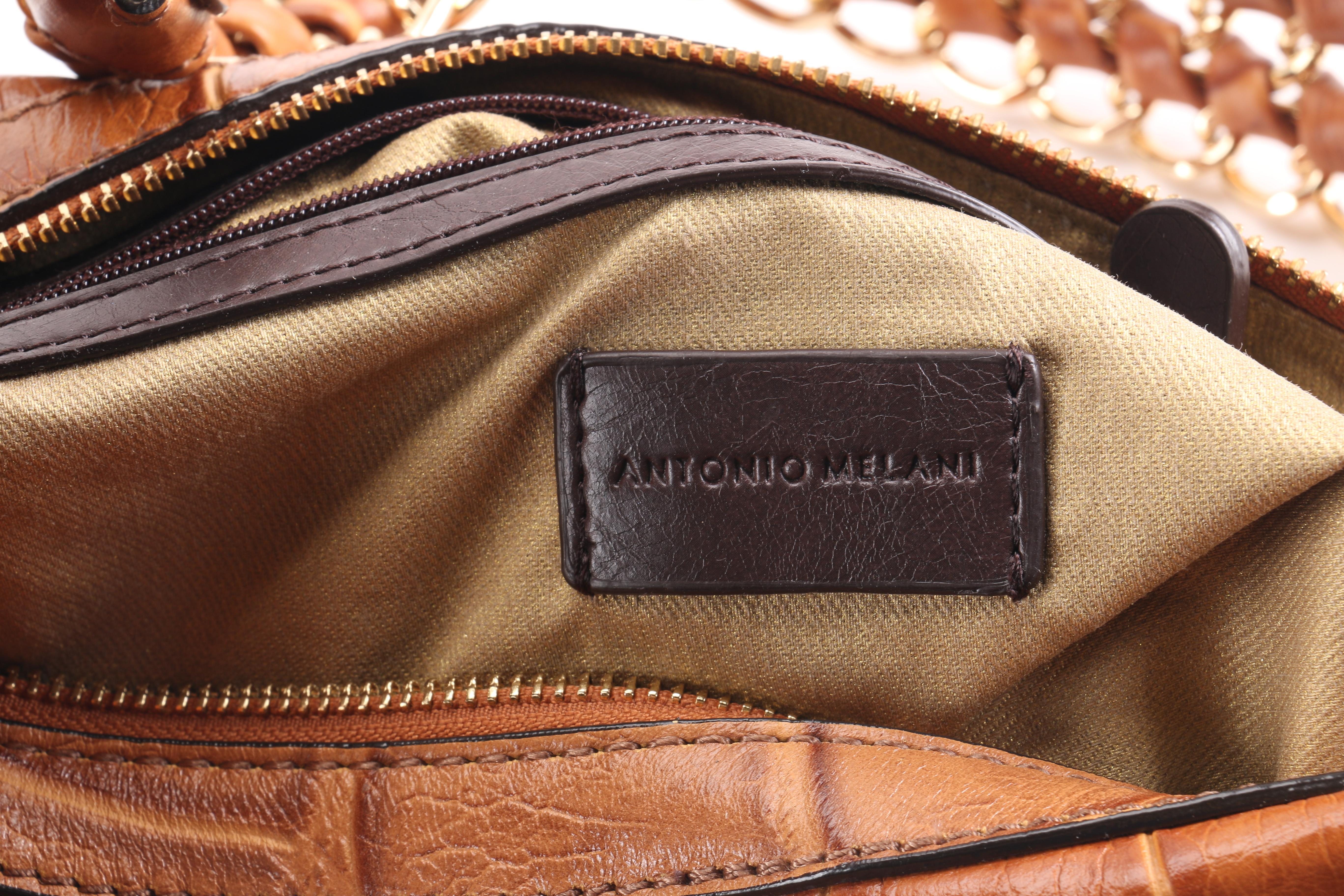 Antonio Melani Embossed Shoulder Bag