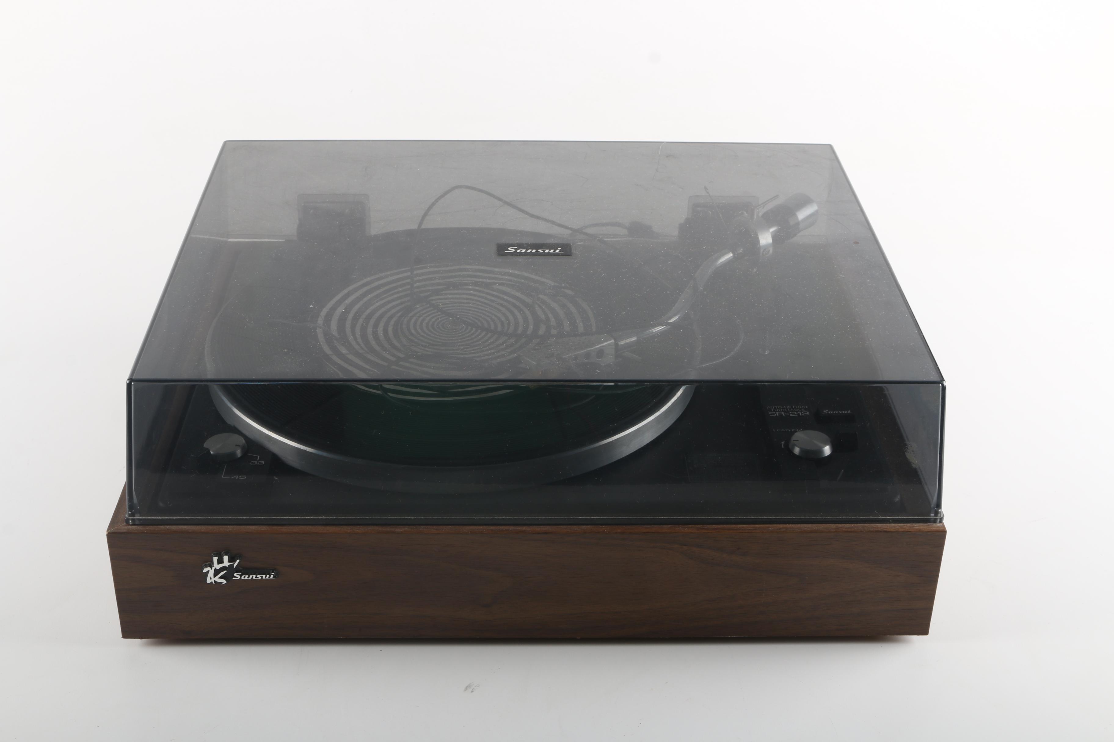 Sansui Auto-Return Turntable